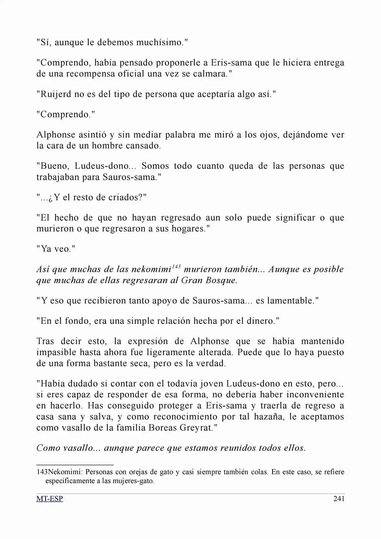 Mushoku Tensei: Isekai Ittara Honki Dasu (Novela) - Capítulo 62 - Página 25 - LectorTMOo