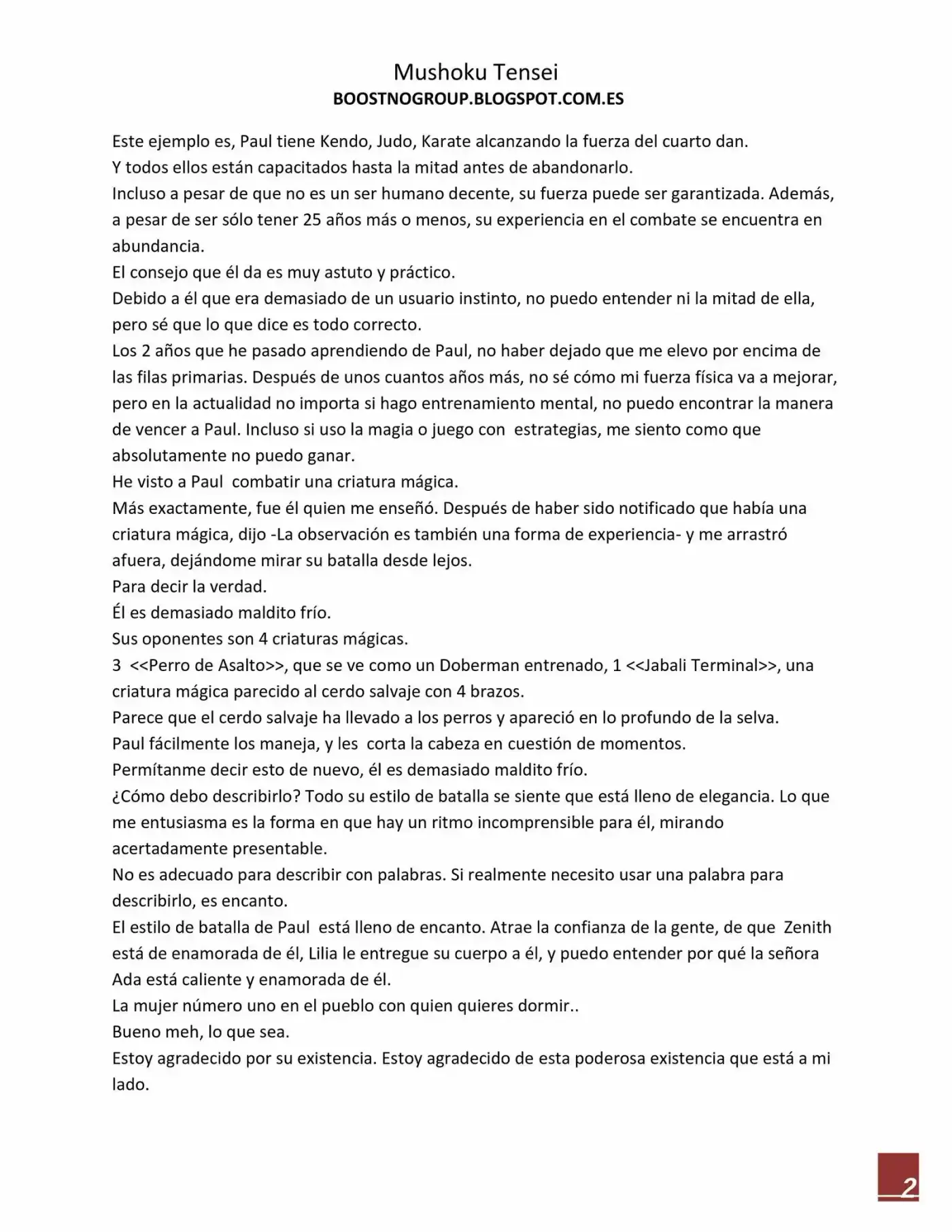 Mushoku Tensei (Novela) - Capítulo 10 - Página 3 - LectorTMOo