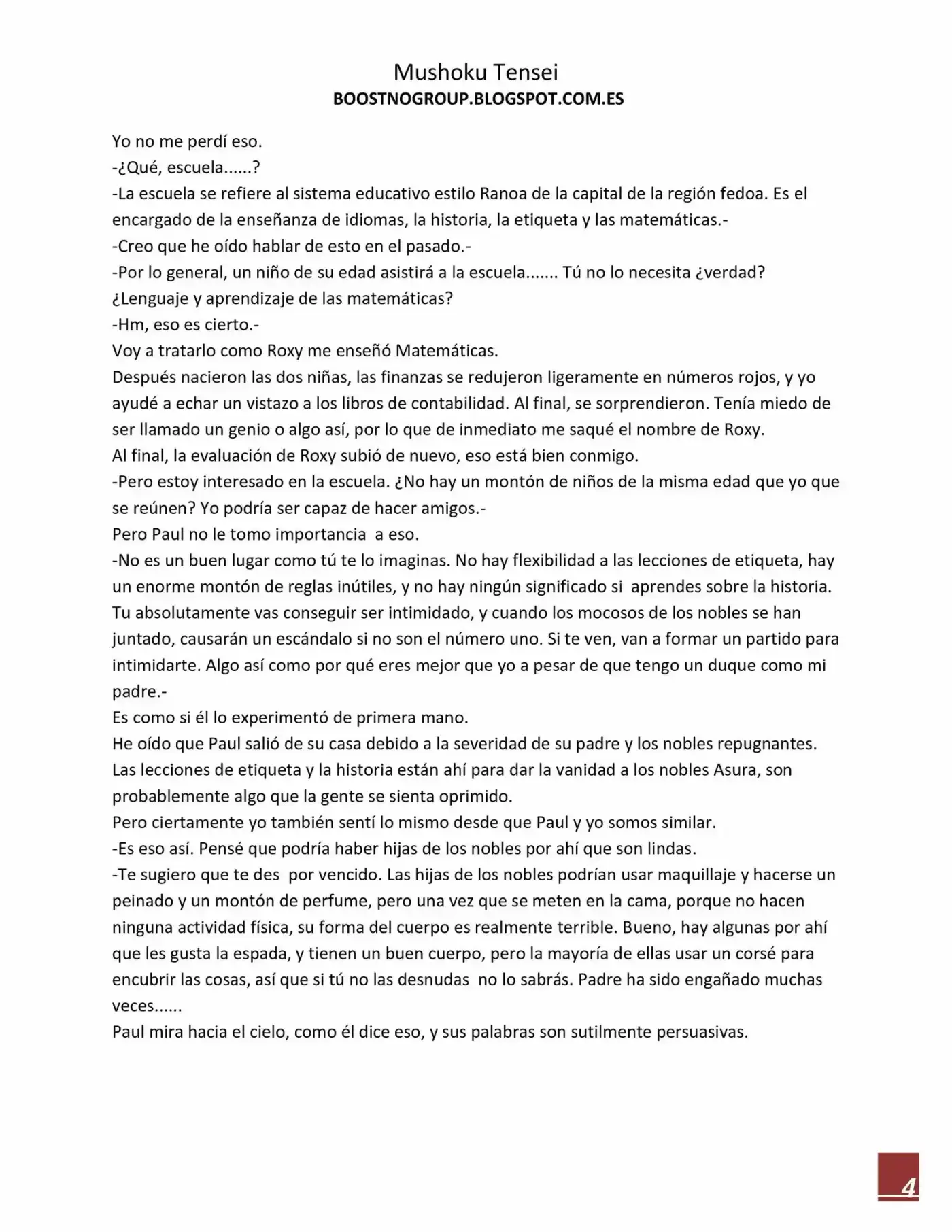 Mushoku Tensei (Novela) - Capítulo 10 - Página 5 - LectorTMOo