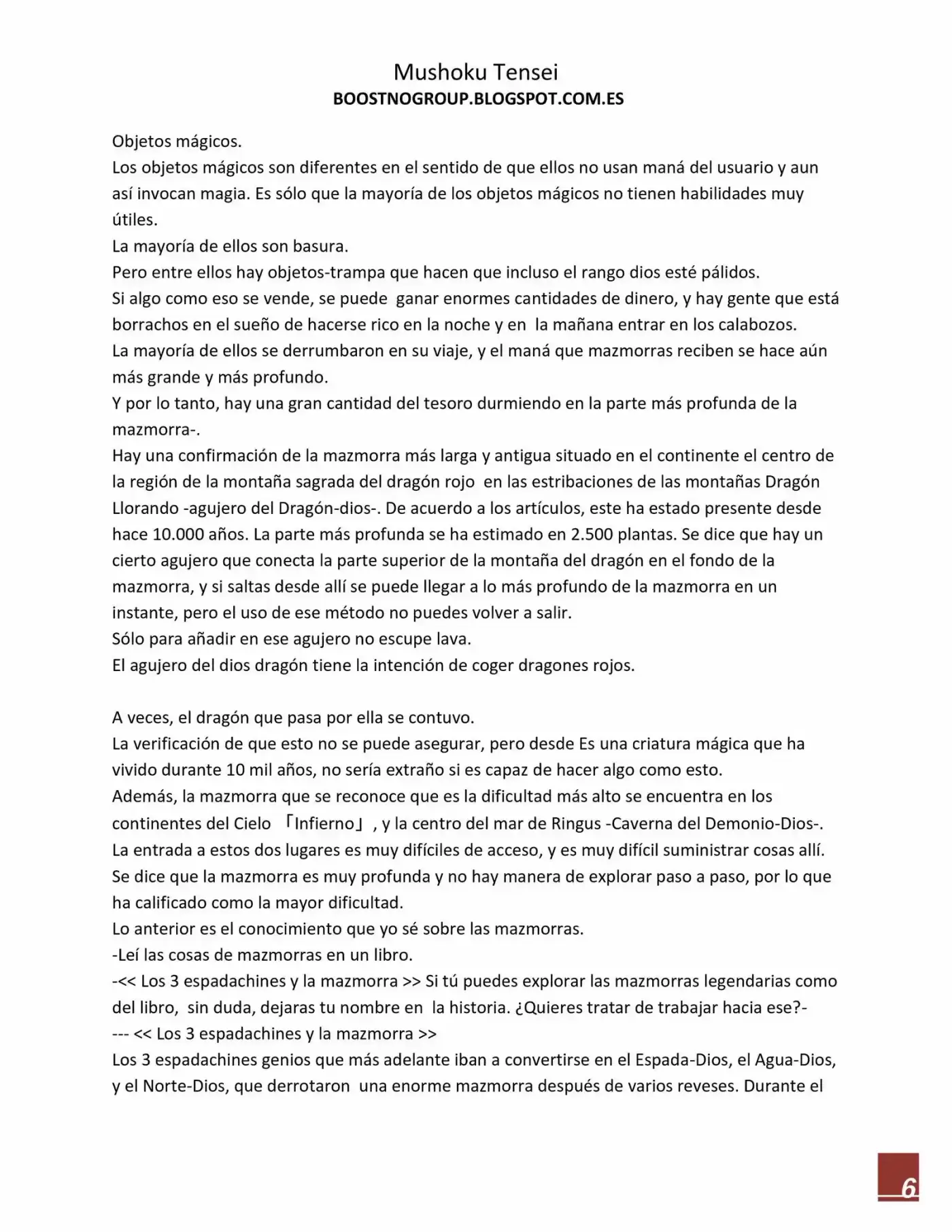 Mushoku Tensei (Novela) - Capítulo 10 - Página 7 - LectorTMOo