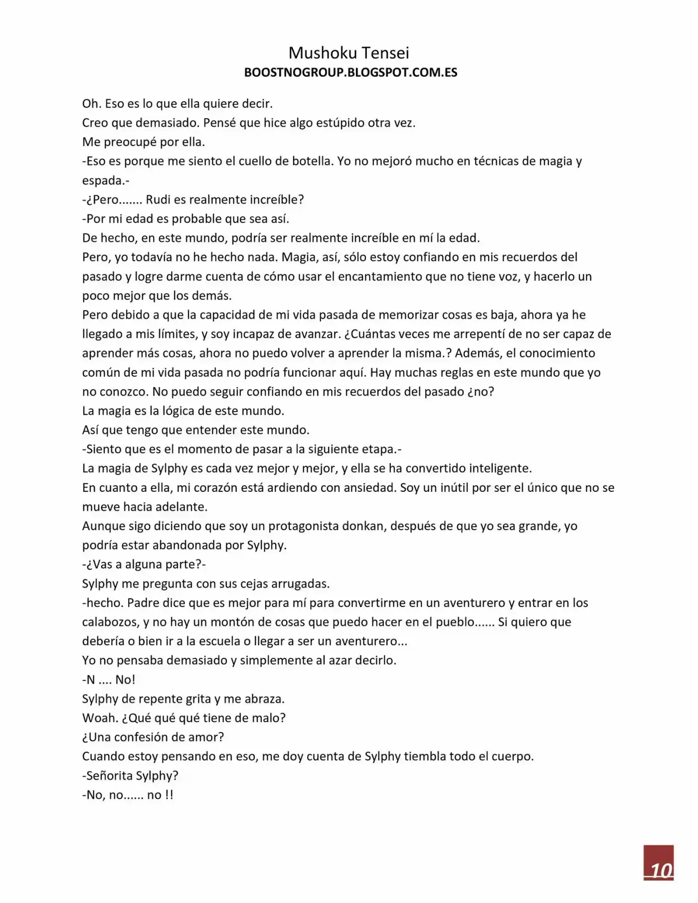Mushoku Tensei (Novela) - Capítulo 10 - Página 11 - LectorTMOo