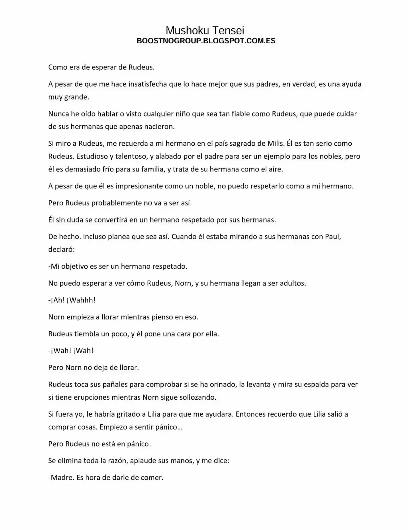 Mushoku Tensei (Novela) - Capítulo 11.5 - Página 8 - LectorTMOo
