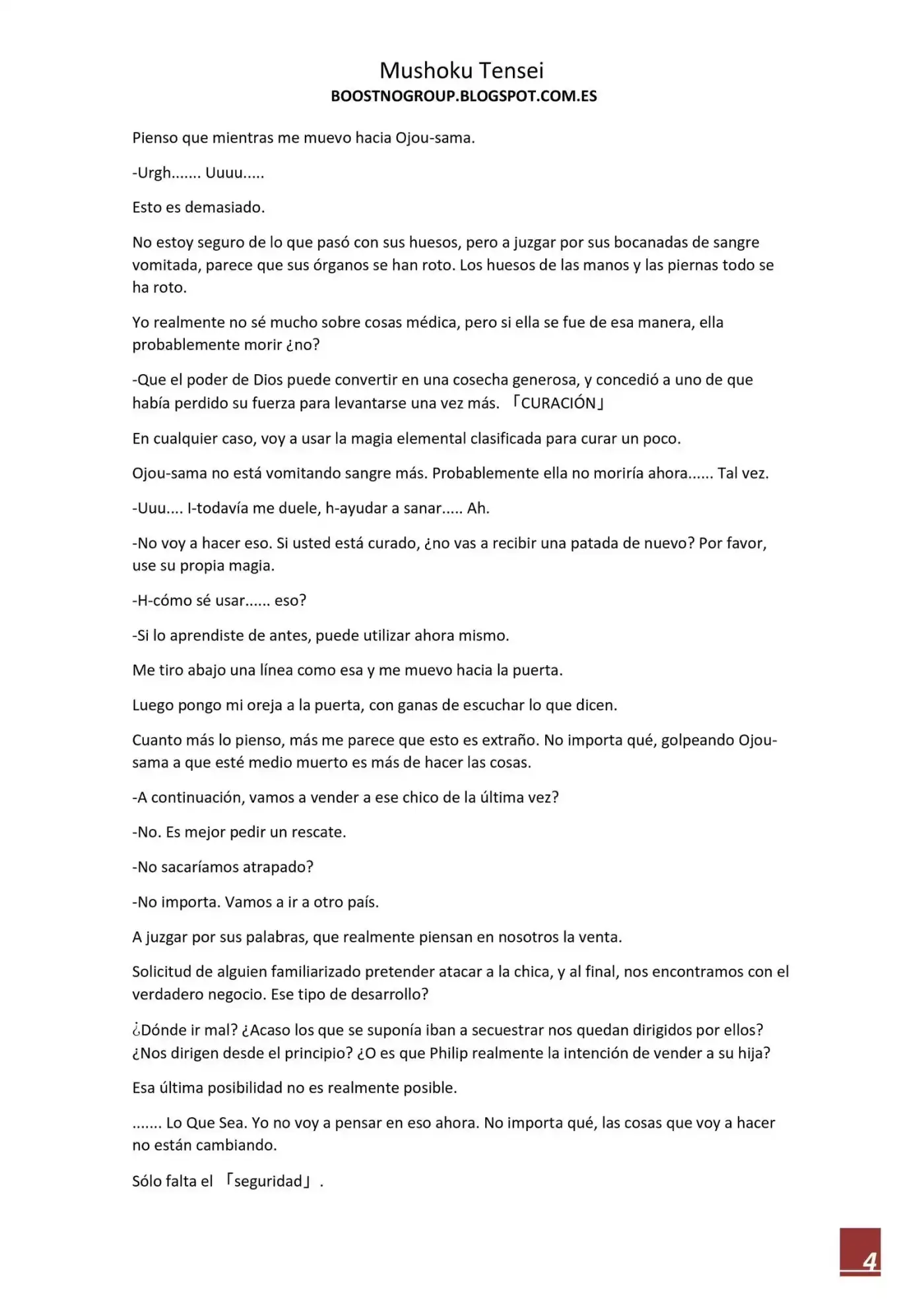 Mushoku Tensei (Novela) - Capítulo 14 - Página 5 - LectorTMOo