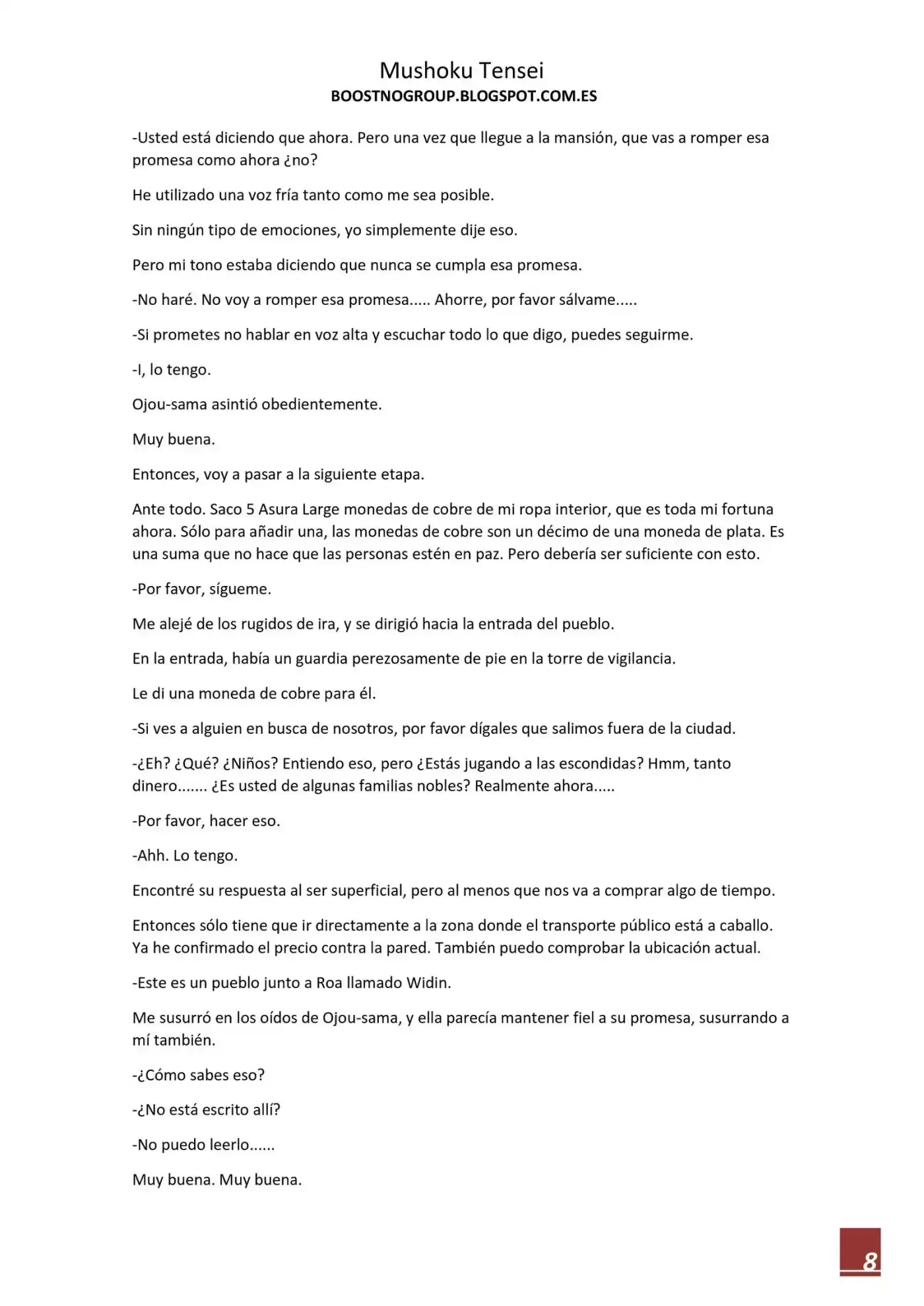 Mushoku Tensei (Novela) - Capítulo 14 - Página 9 - LectorTMOo
