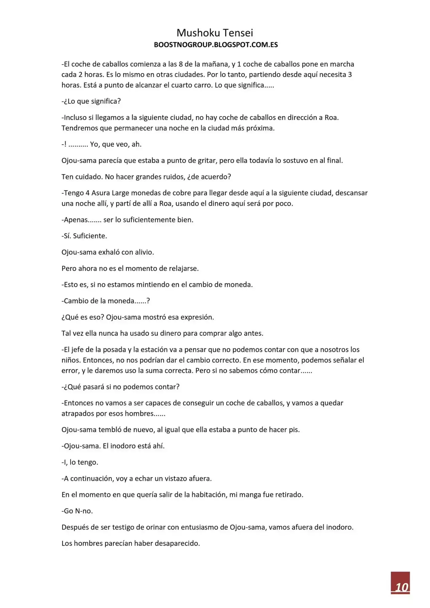 Mushoku Tensei (Novela) - Capítulo 14 - Página 11 - LectorTMOo