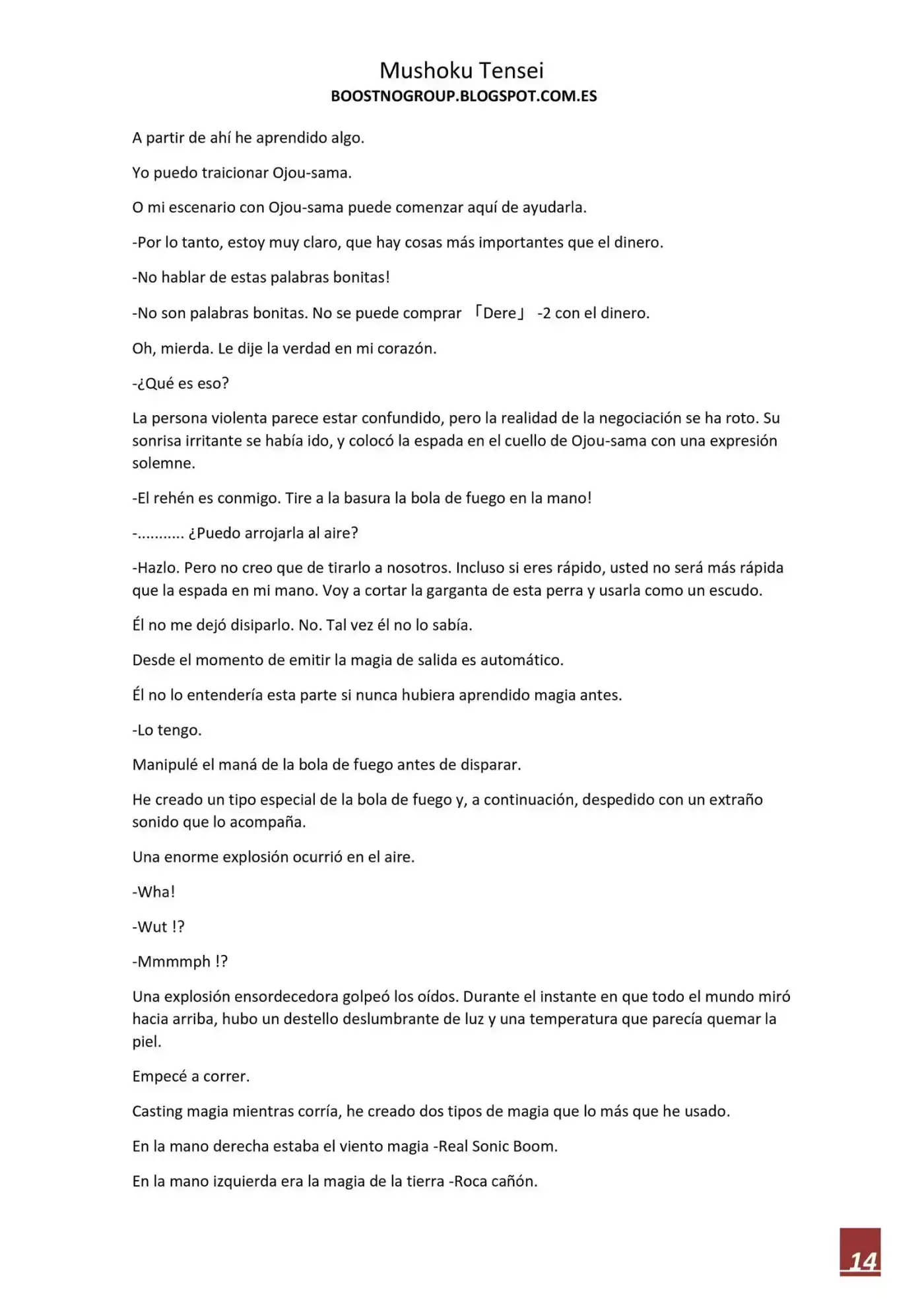 Mushoku Tensei (Novela) - Capítulo 14 - Página 15 - LectorTMOo