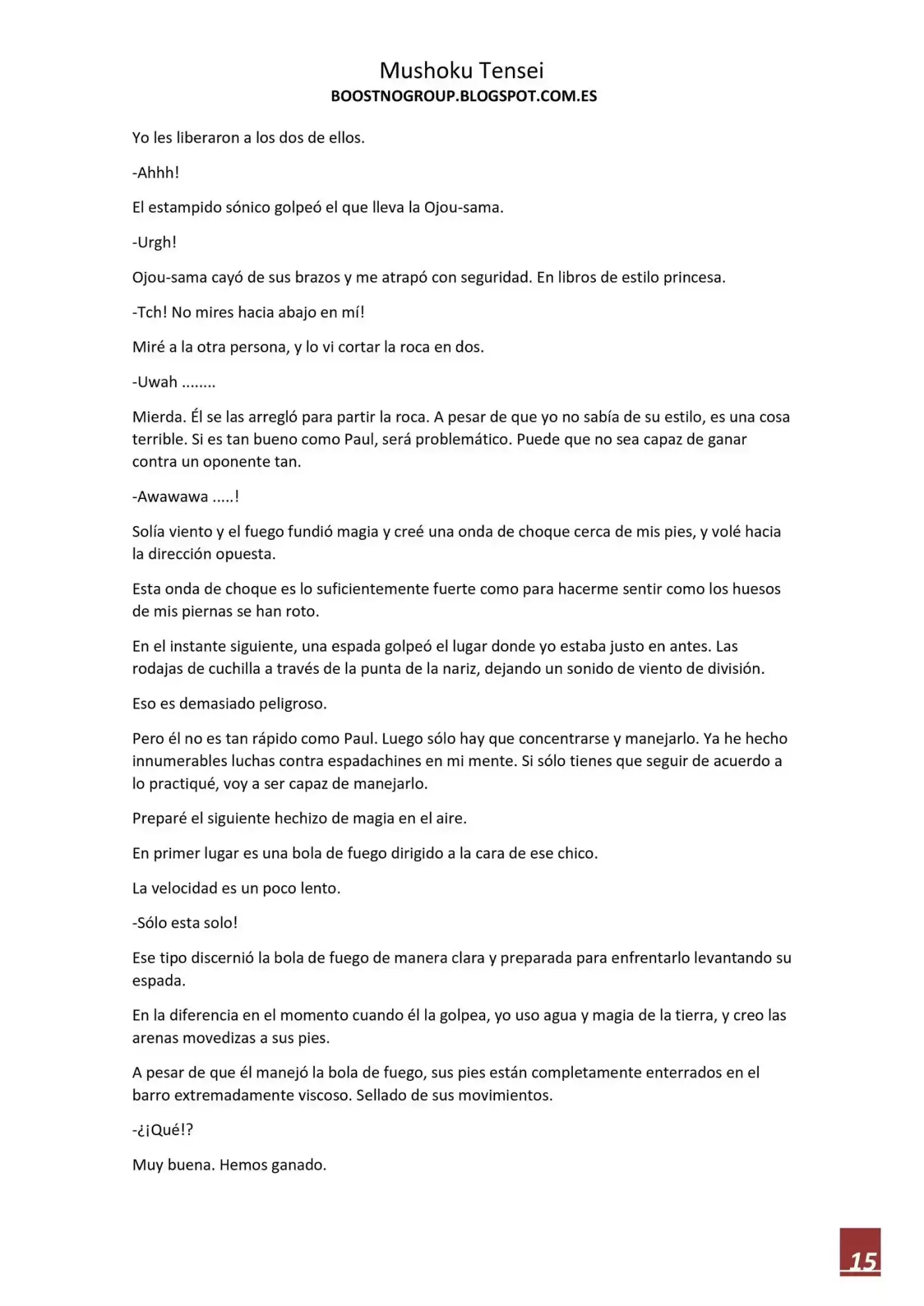 Mushoku Tensei (Novela) - Capítulo 14 - Página 16 - LectorTMOo