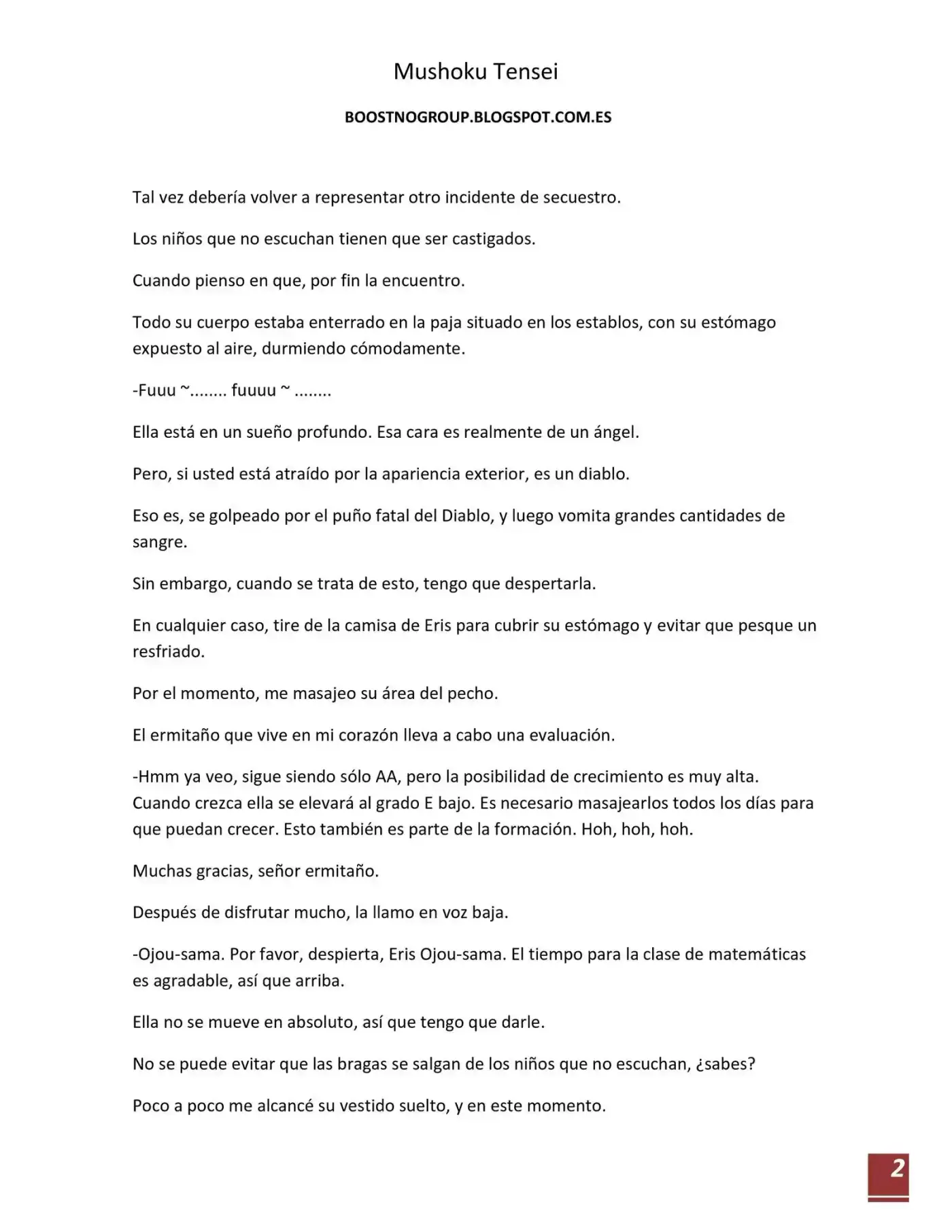 Mushoku Tensei (Novela) - Capítulo 15 - Página 3 - LectorTMOo