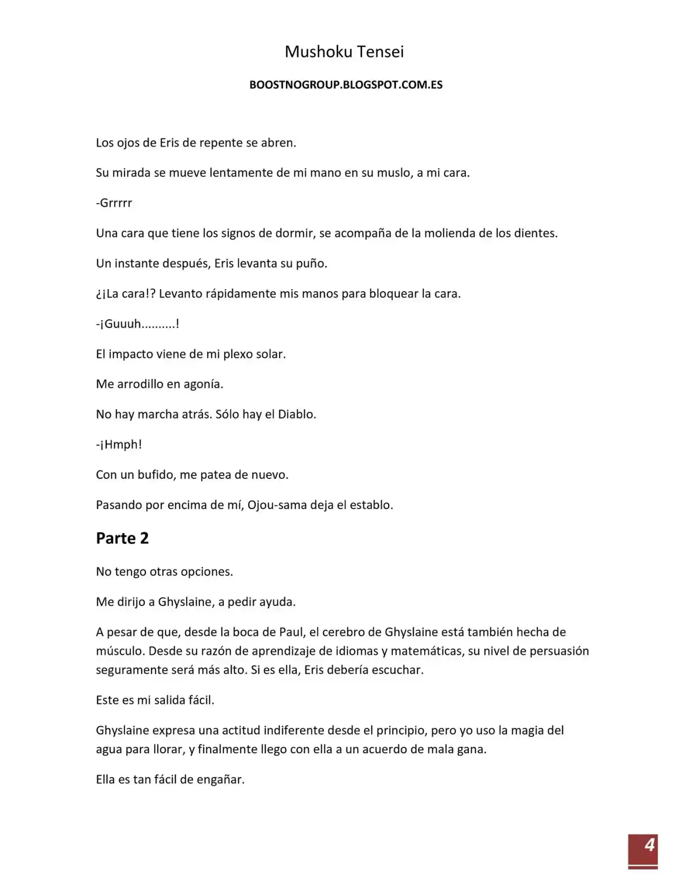 Mushoku Tensei (Novela) - Capítulo 15 - Página 5 - LectorTMOo