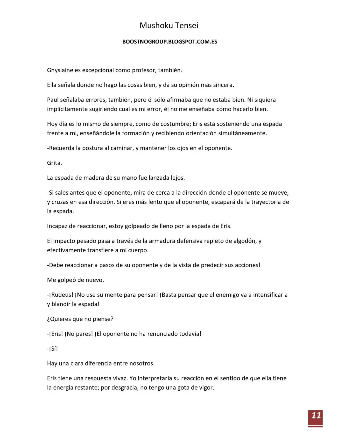 Mushoku Tensei (Novela) - Capítulo 15 - Página 12 - LectorTMOo
