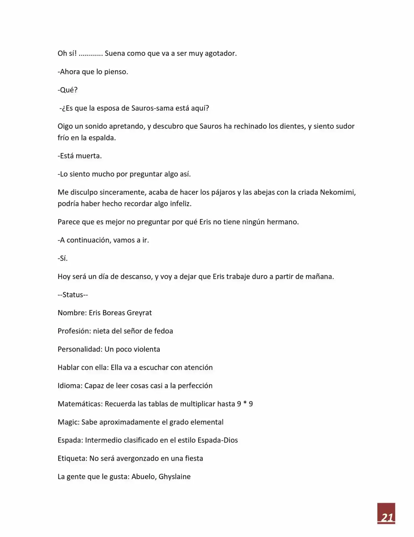 Mushoku Tensei (Novela) - Capítulo 18 - Página 22 - LectorTMOo