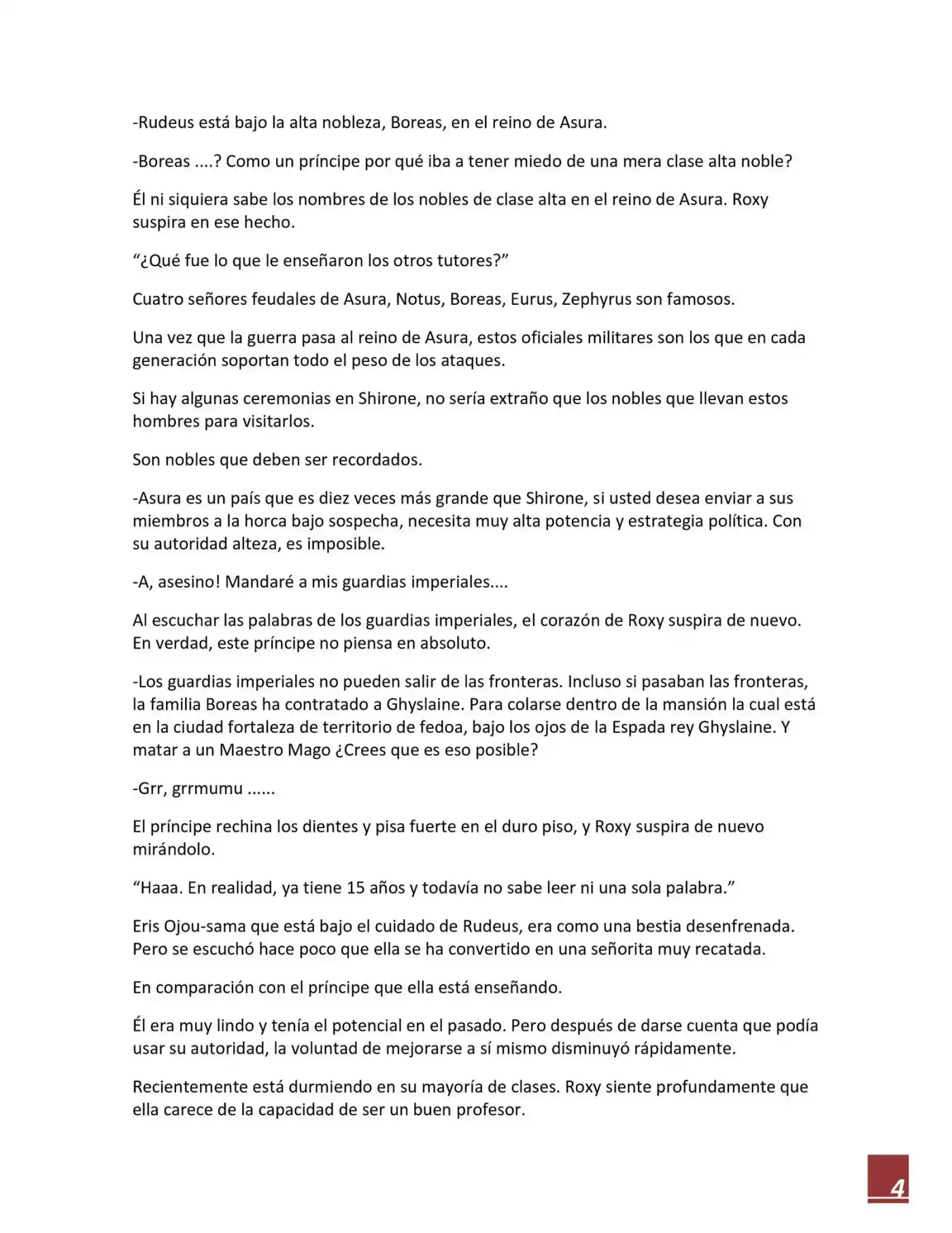 Mushoku Tensei (Novela) - Capítulo 21 - Página 5 - LectorTMOo