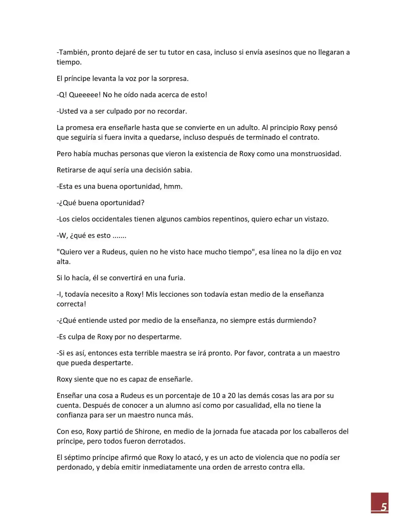 Mushoku Tensei (Novela) - Capítulo 21 - Página 6 - LectorTMOo