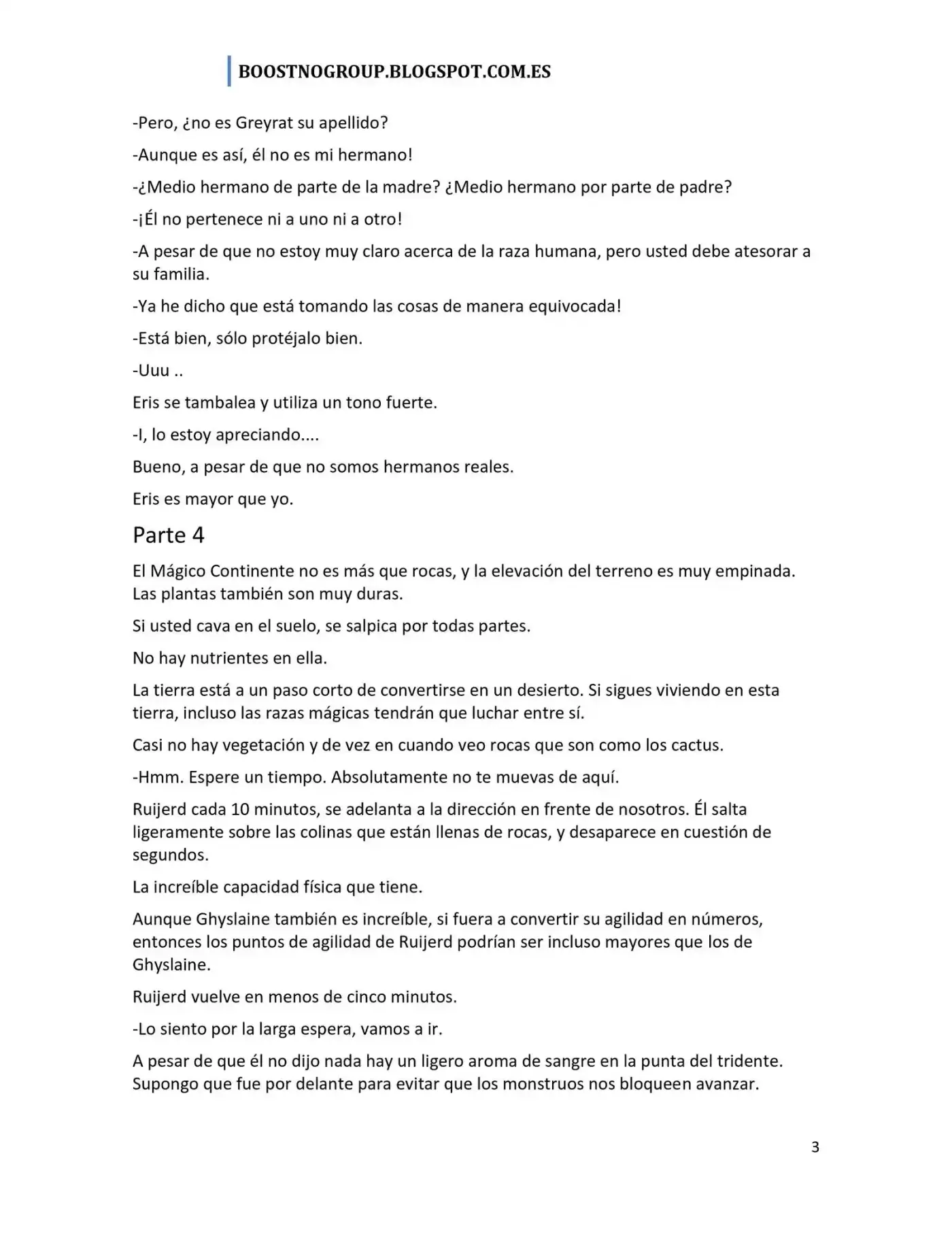 Mushoku Tensei (Novela) - Capítulo 24 - Página 3 - LectorTMOo