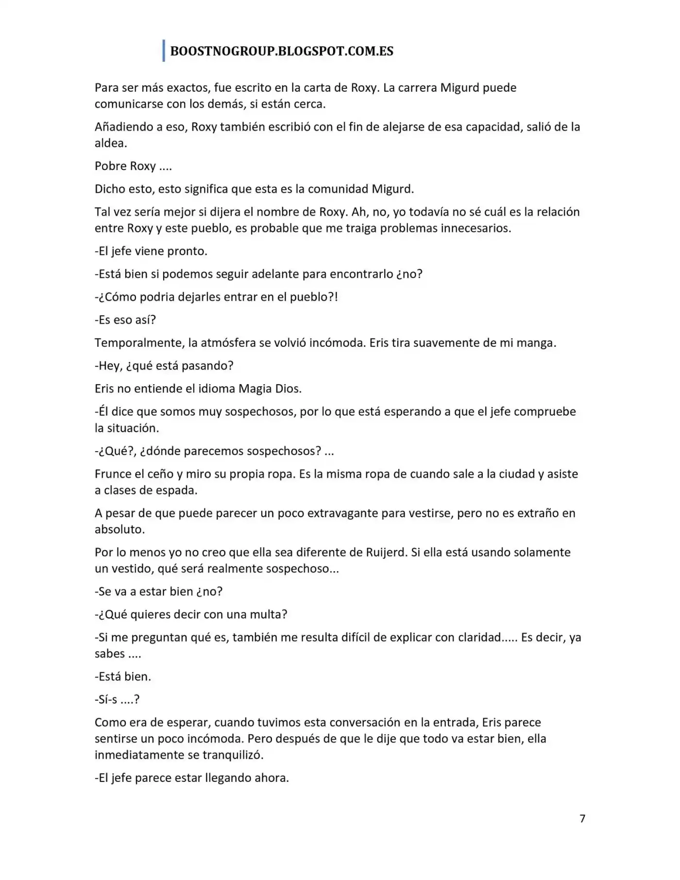 Mushoku Tensei (Novela) - Capítulo 24 - Página 7 - LectorTMOo