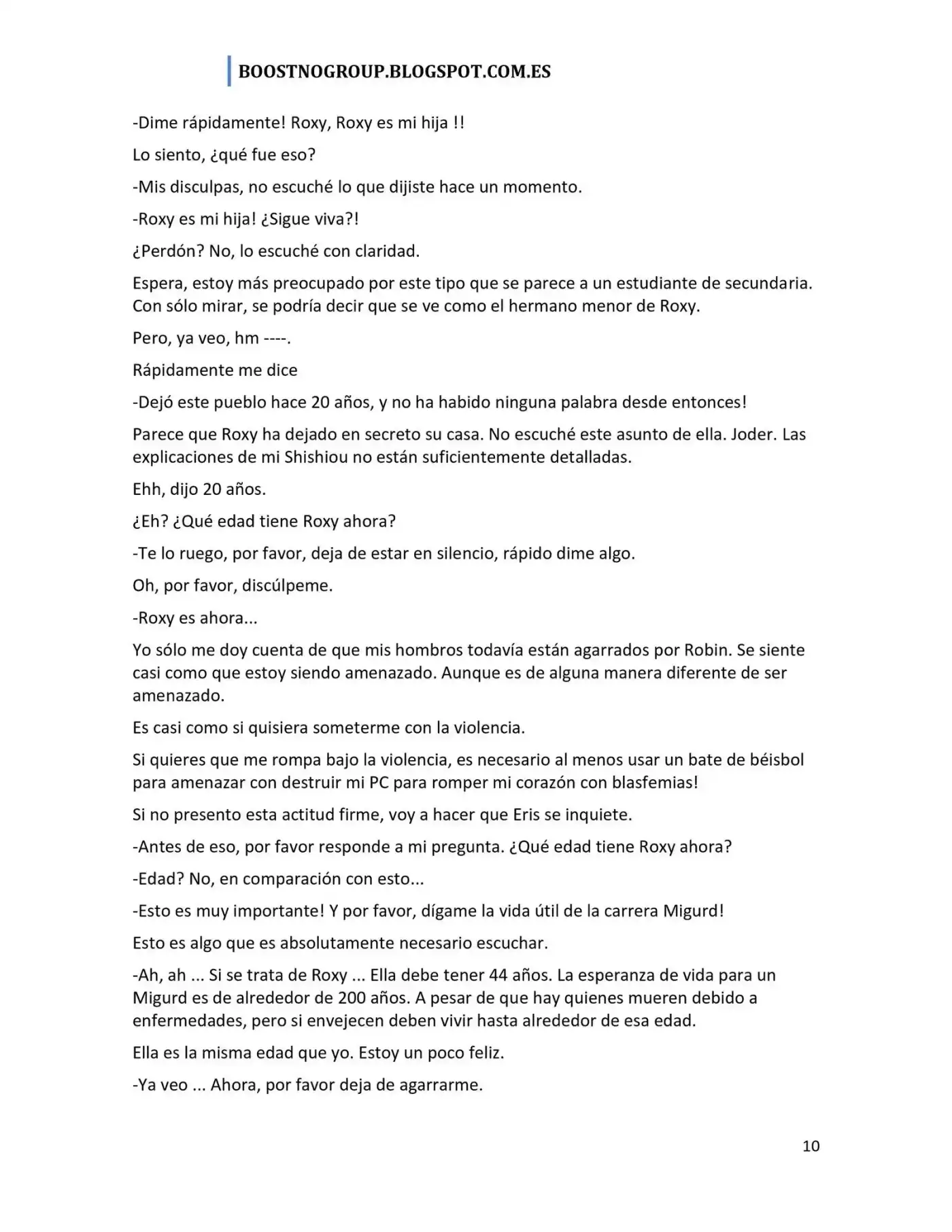 Mushoku Tensei (Novela) - Capítulo 24 - Página 10 - LectorTMOo