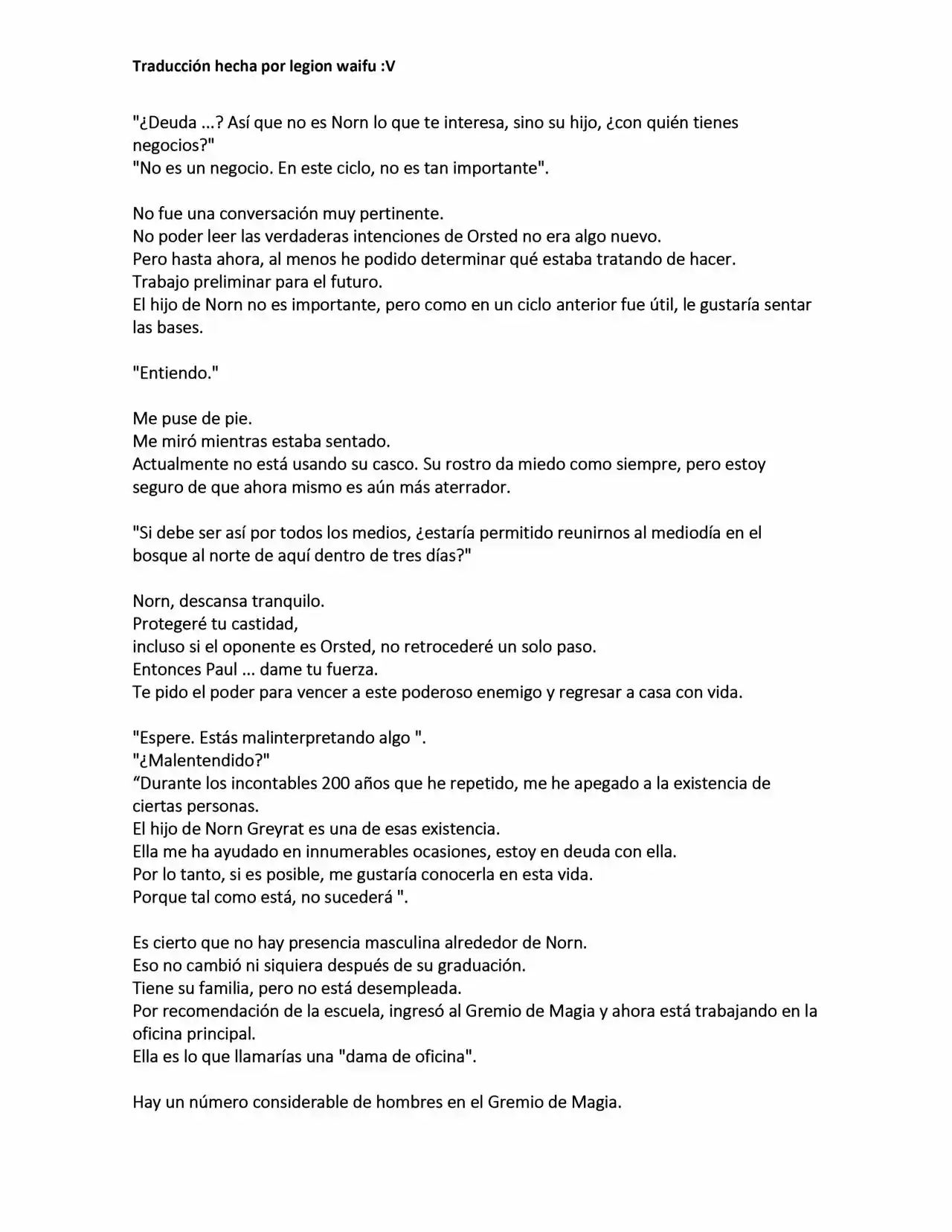 Mushoku Tensei Redundancy (Novela) - Capítulo 1 - Página 3 - LectorTMOo