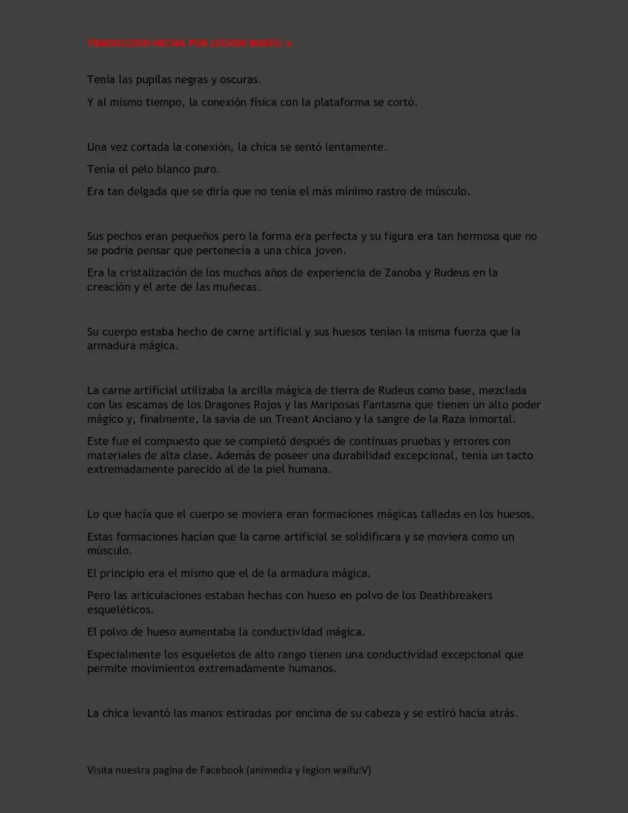 Mushoku Tensei Redundancy (Novela) - Capítulo 10 - Página 7 - LectorTMOo