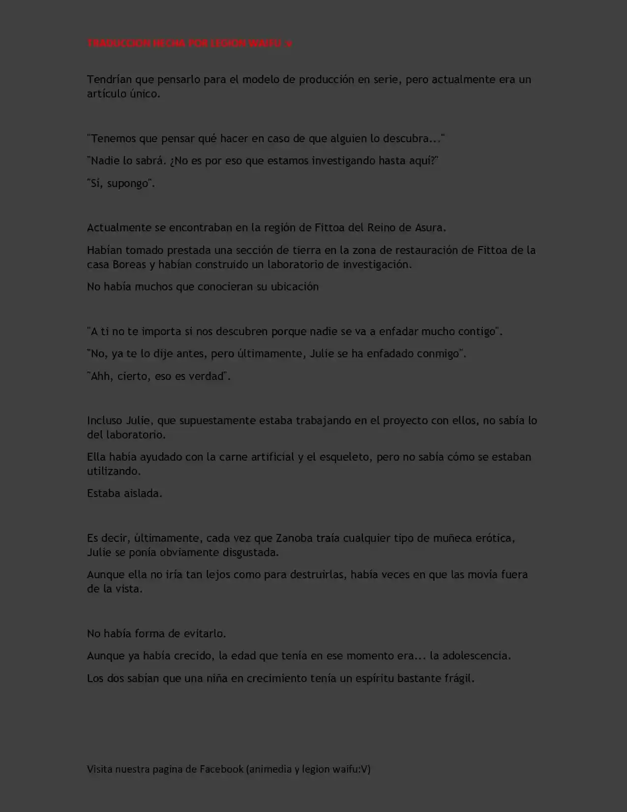 Mushoku Tensei Redundancy (Novela) - Capítulo 10 - Página 15 - LectorTMOo