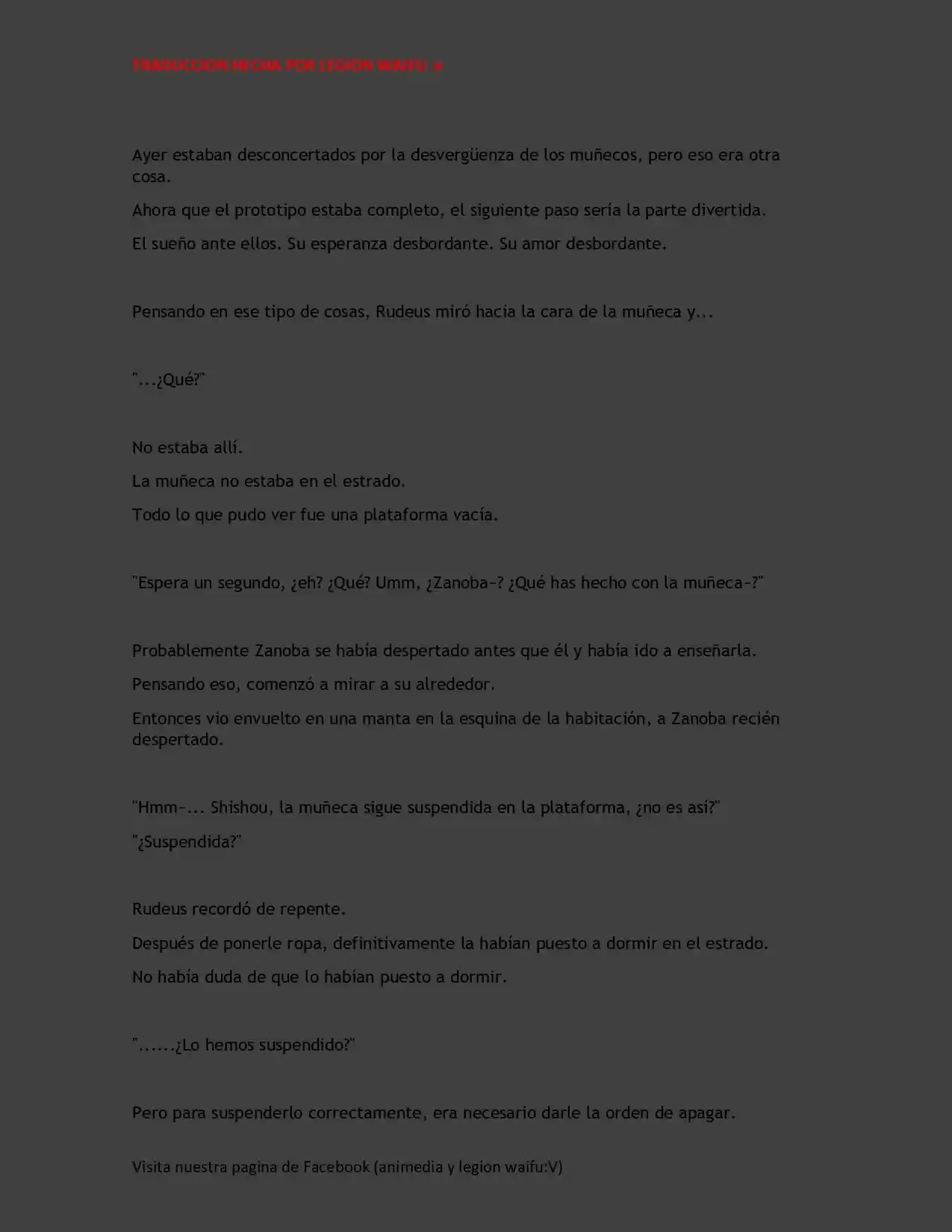 Mushoku Tensei Redundancy (Novela) - Capítulo 10 - Página 23 - LectorTMOo