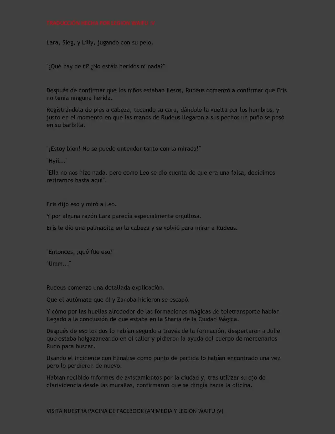 Mushoku Tensei Redundancy (Novela) - Capítulo 11 - Página 18 - LectorTMOo