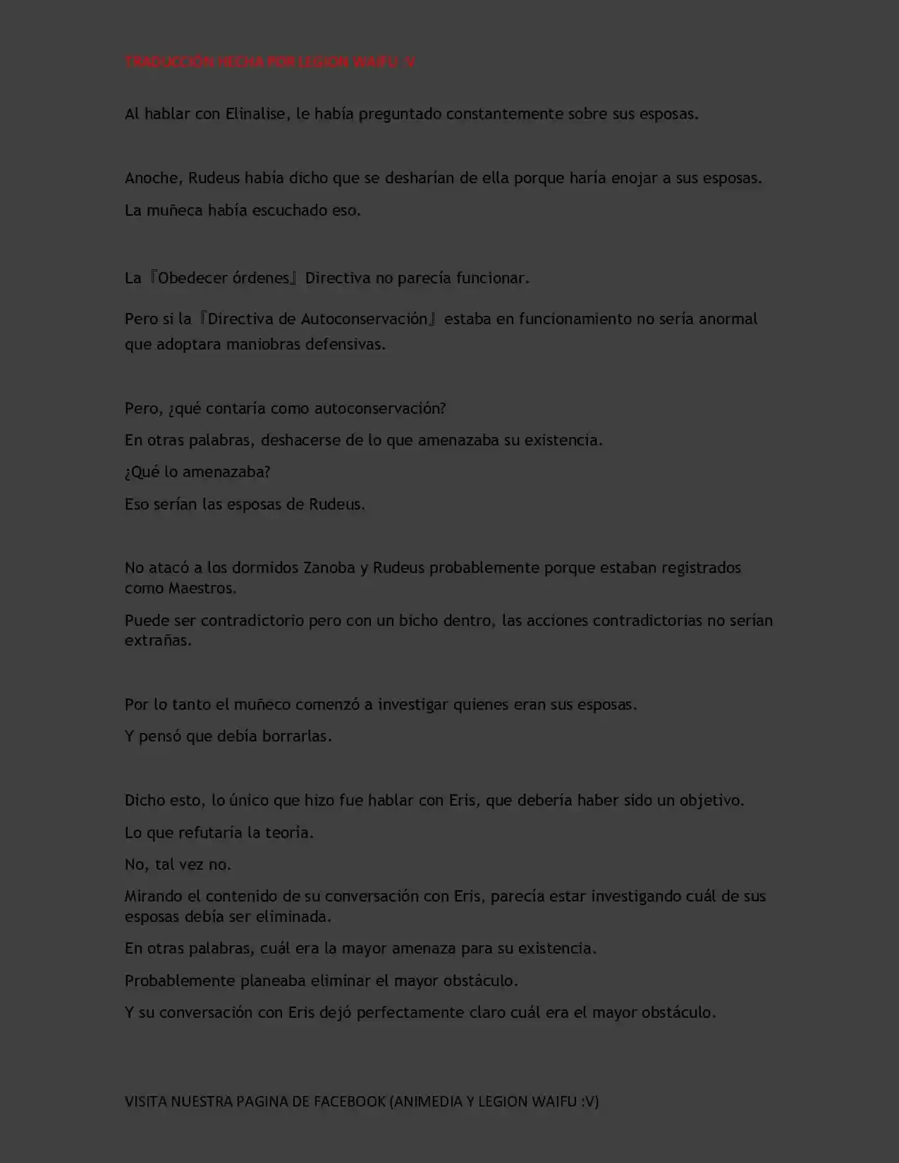 Mushoku Tensei Redundancy (Novela) - Capítulo 11 - Página 20 - LectorTMOo