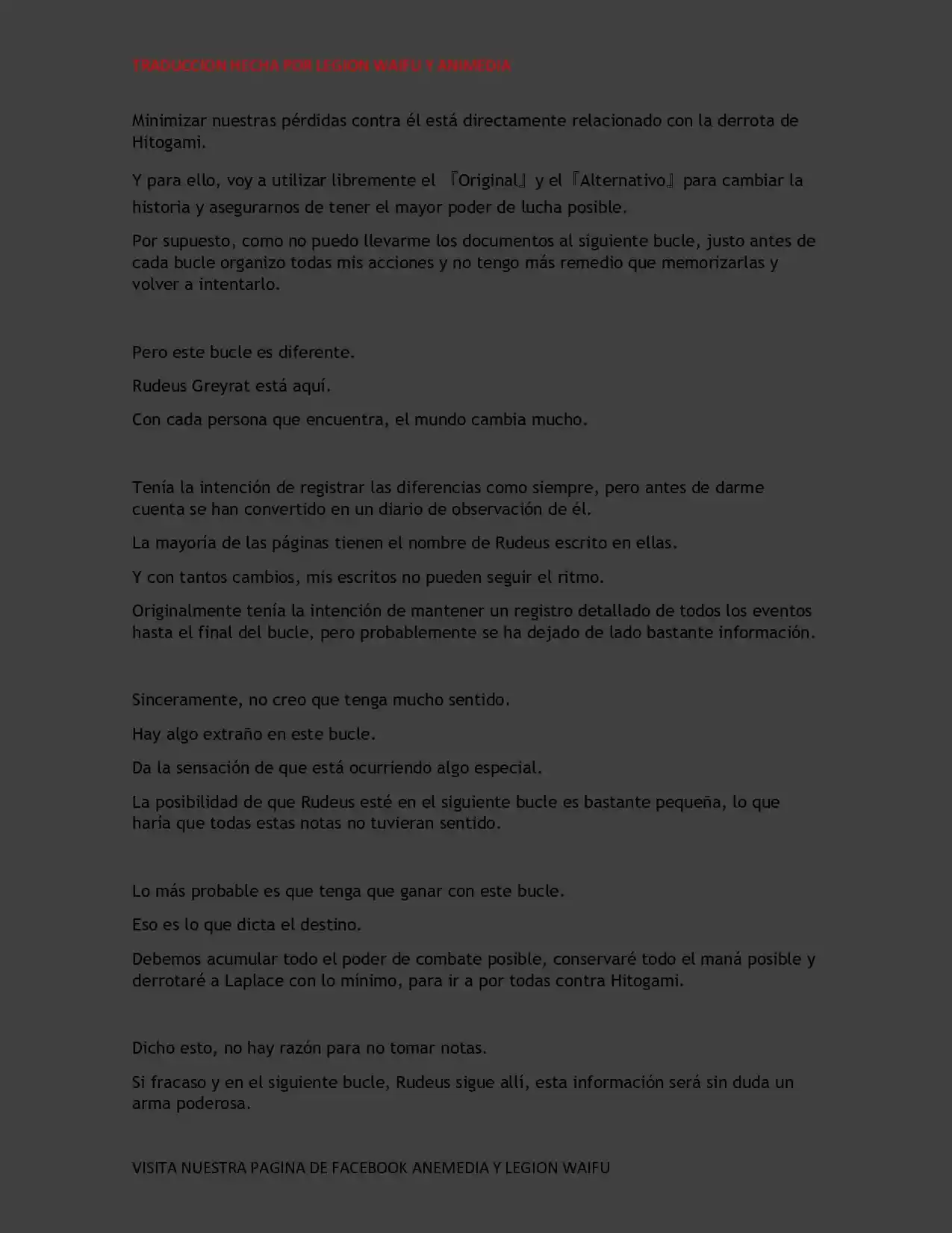 Mushoku Tensei Redundancy (Novela) - Capítulo 13 - Página 3 - LectorTMOo