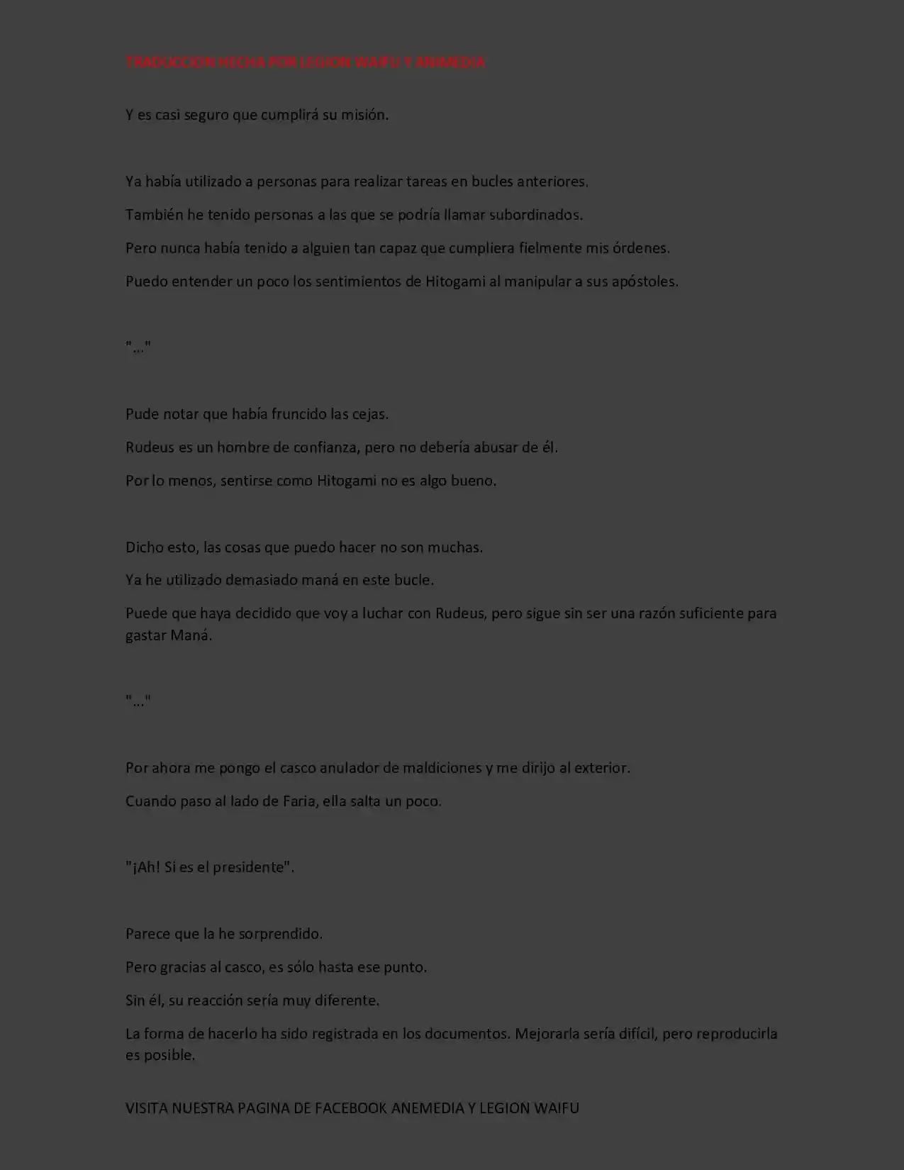 Mushoku Tensei Redundancy (Novela) - Capítulo 13 - Página 11 - LectorTMOo