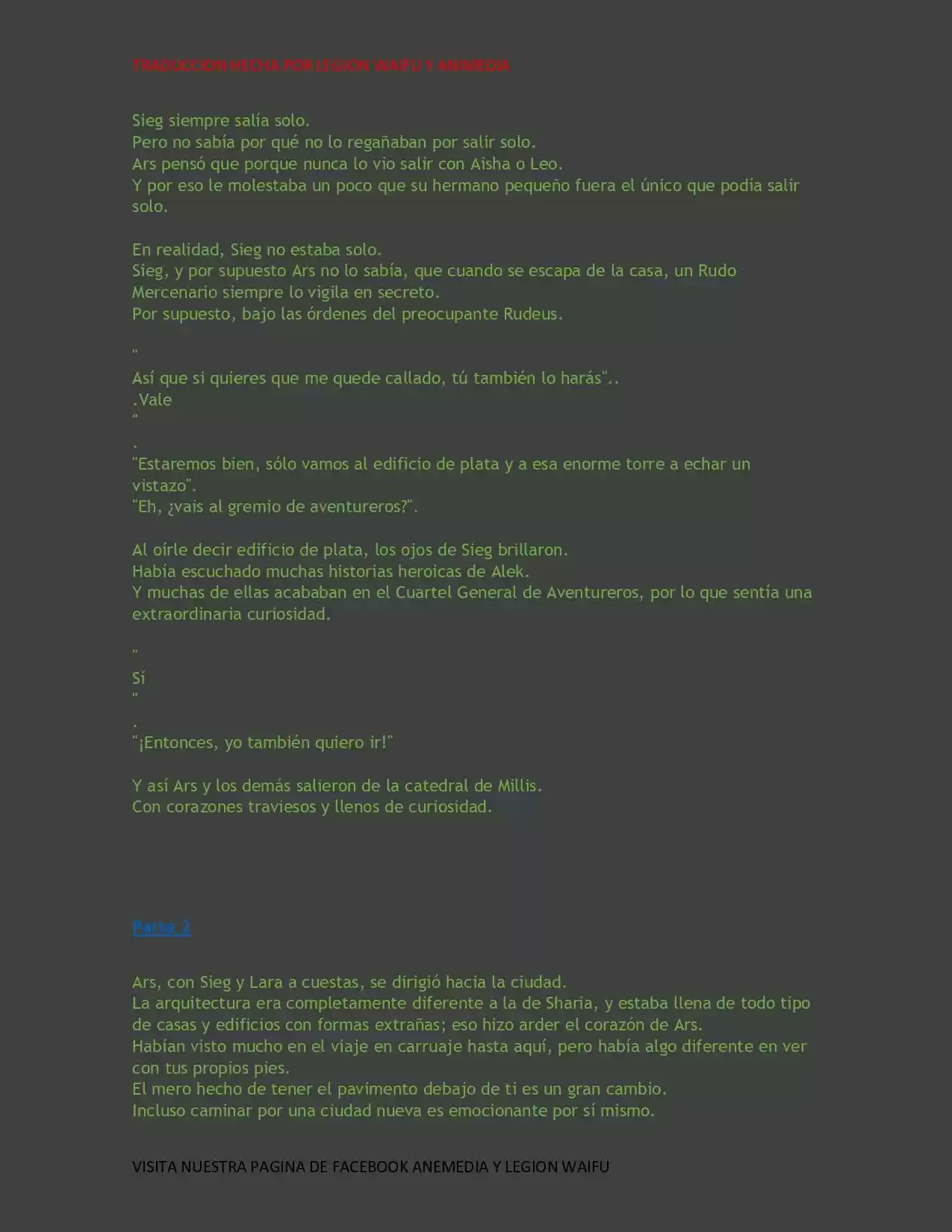Mushoku Tensei Redundancy (Novela) - Capítulo 15 - Página 4 - LectorTMOo