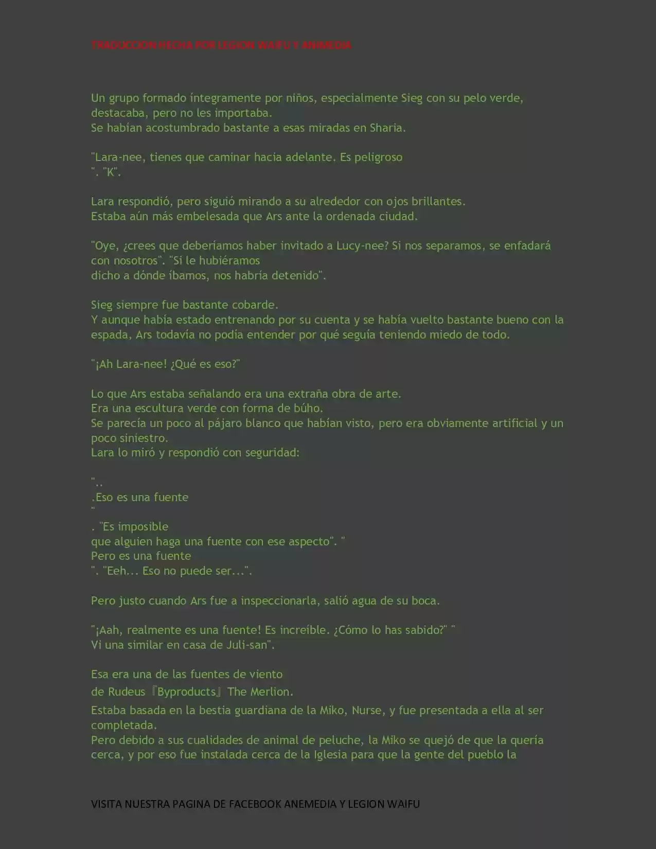 Mushoku Tensei Redundancy (Novela) - Capítulo 15 - Página 5 - LectorTMOo