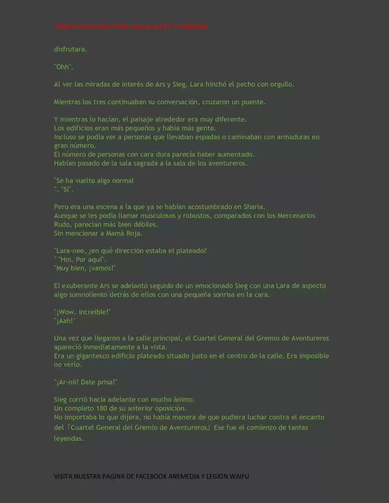 Mushoku Tensei Redundancy (Novela) - Capítulo 15 - Página 6 - LectorTMOo