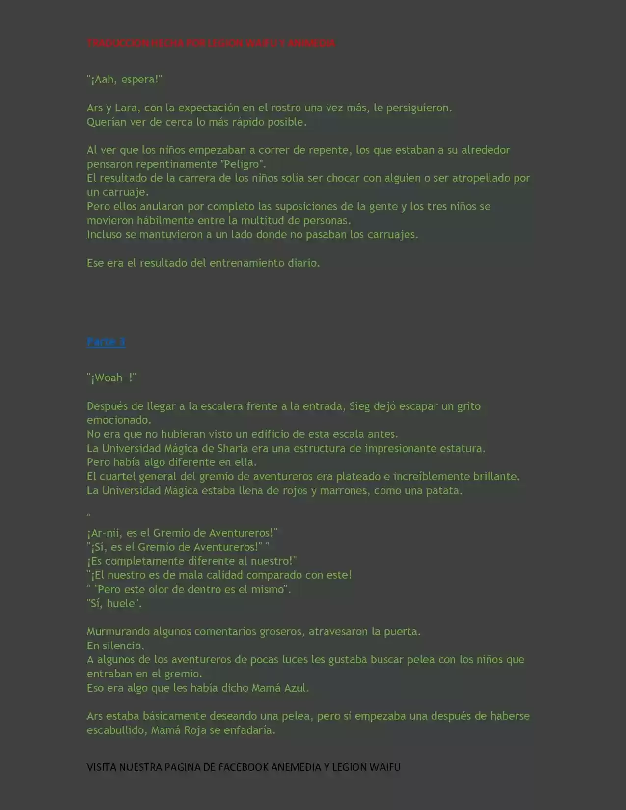 Mushoku Tensei Redundancy (Novela) - Capítulo 15 - Página 7 - LectorTMOo