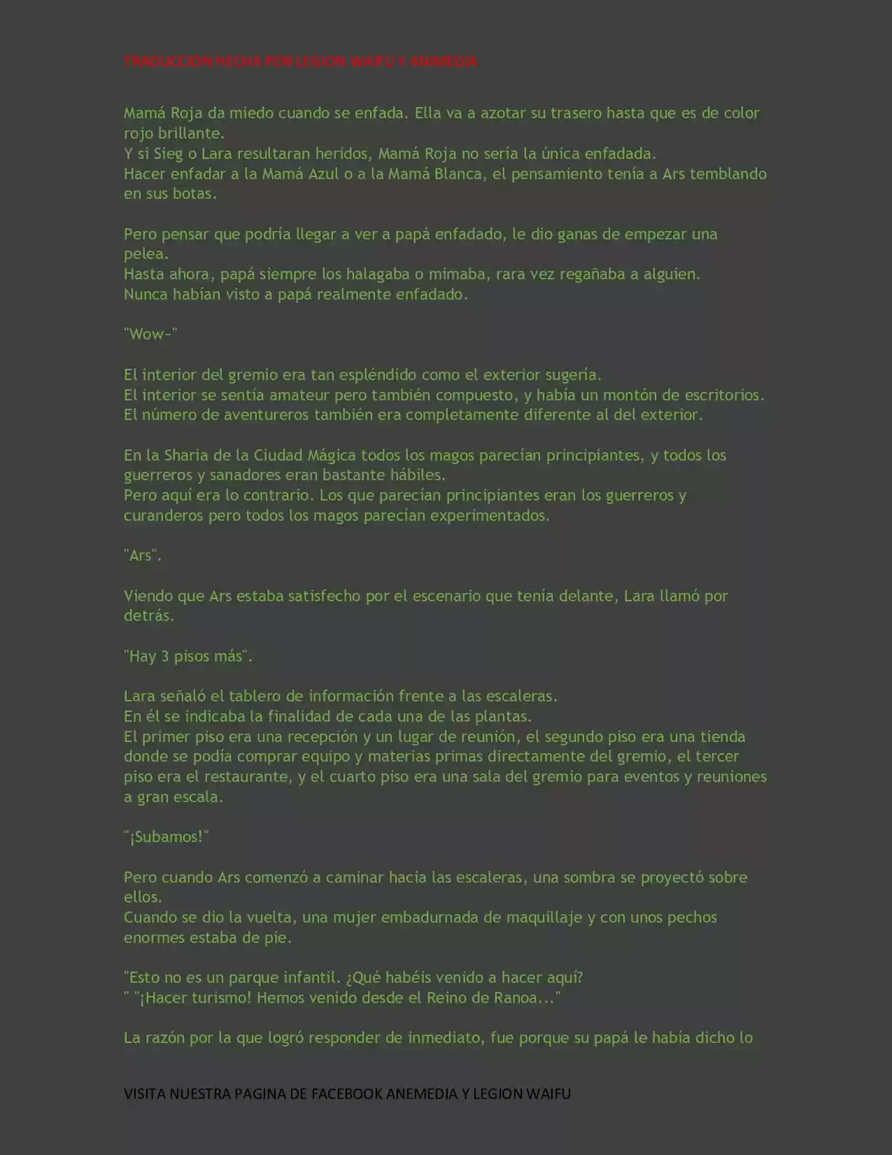 Mushoku Tensei Redundancy (Novela) - Capítulo 15 - Página 8 - LectorTMOo