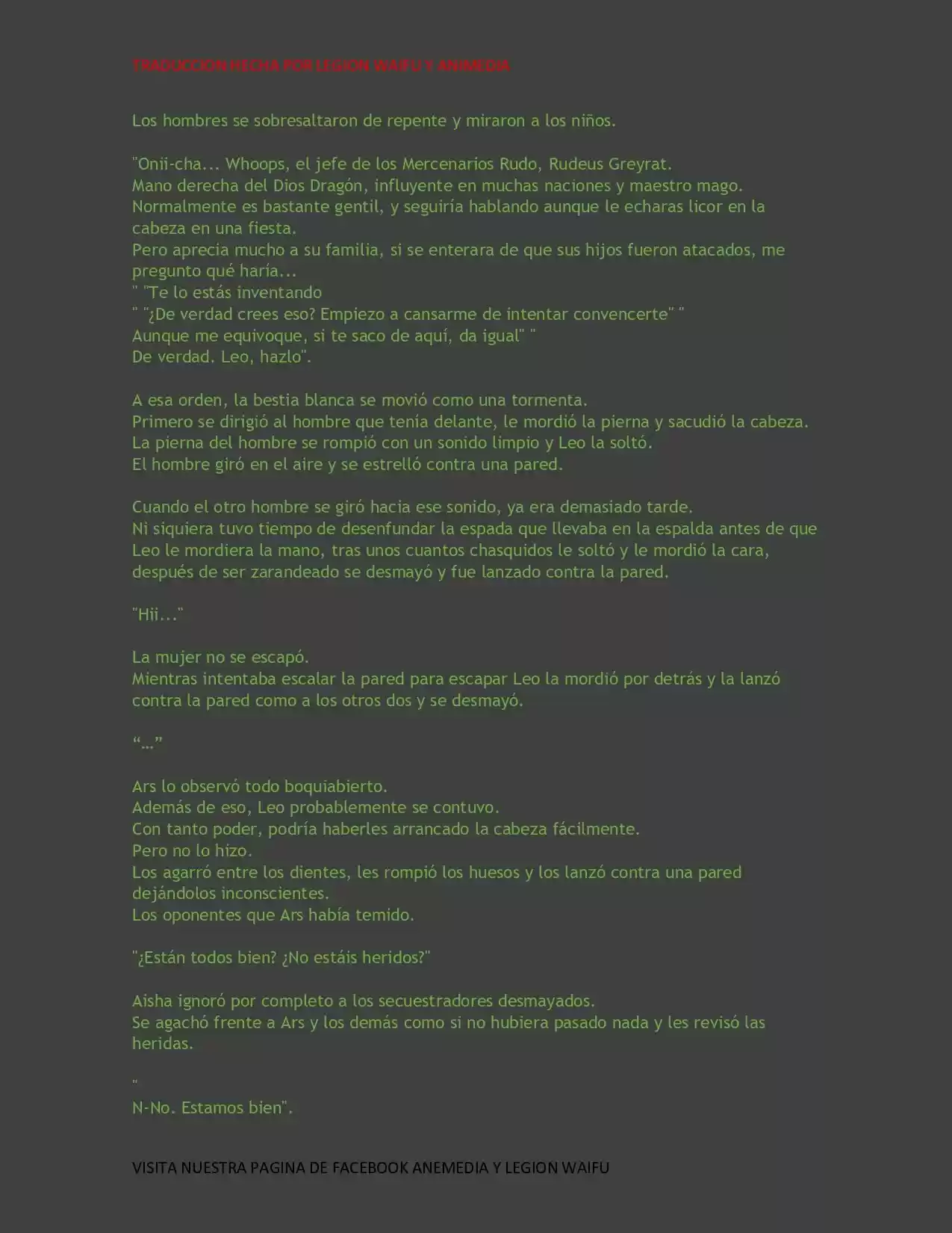 Mushoku Tensei Redundancy (Novela) - Capítulo 15 - Página 20 - LectorTMOo