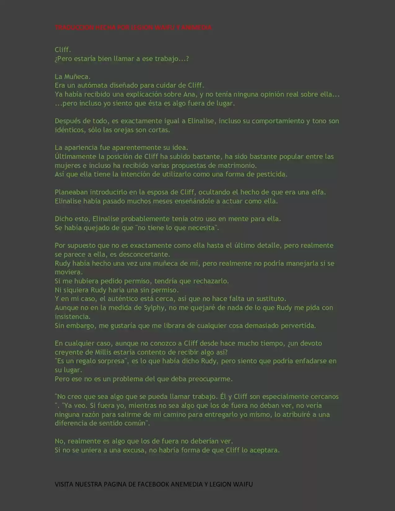 Mushoku Tensei Redundancy (Novela) - Capítulo 16 - Página 6 - LectorTMOo