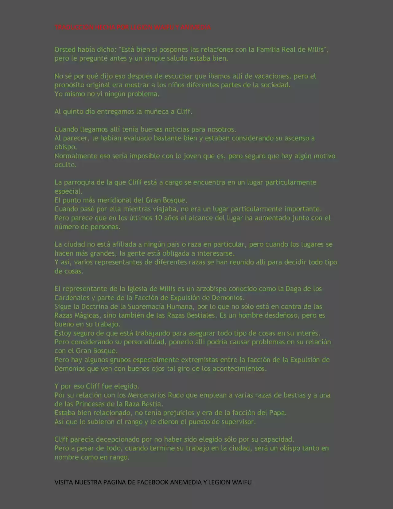 Mushoku Tensei Redundancy (Novela) - Capítulo 17 - Página 3 - LectorTMOo