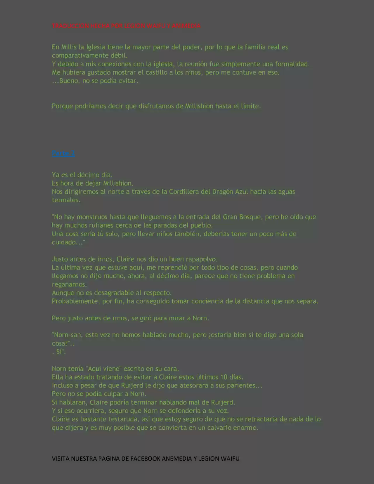 Mushoku Tensei Redundancy (Novela) - Capítulo 17 - Página 5 - LectorTMOo