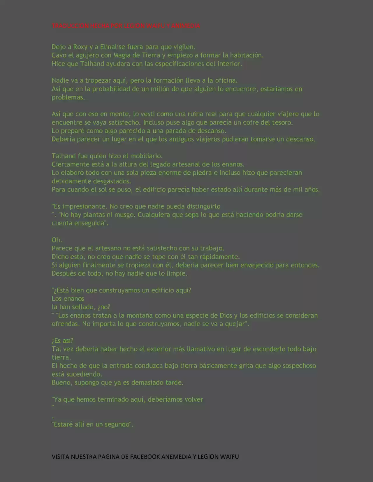 Mushoku Tensei Redundancy (Novela) - Capítulo 18 - Página 10 - LectorTMOo