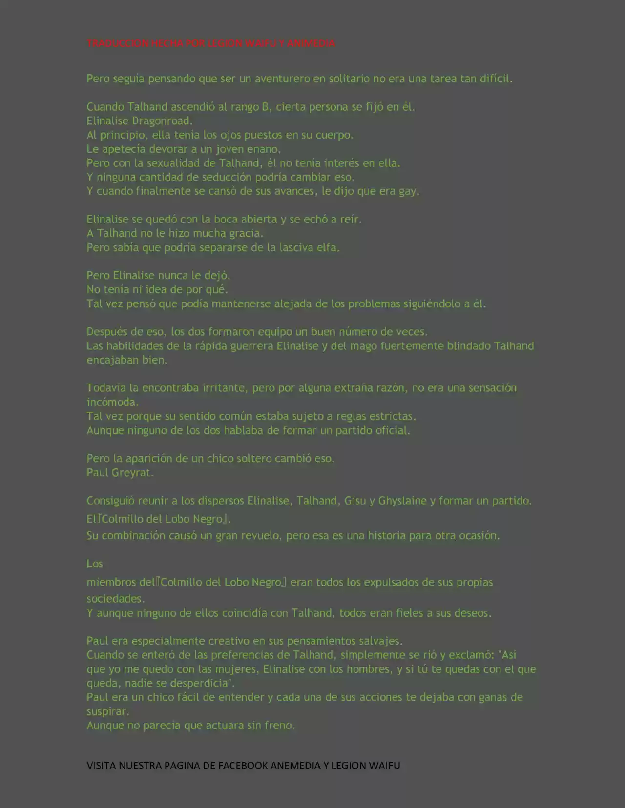 Mushoku Tensei Redundancy (Novela) - Capítulo 19 - Página 6 - LectorTMOo