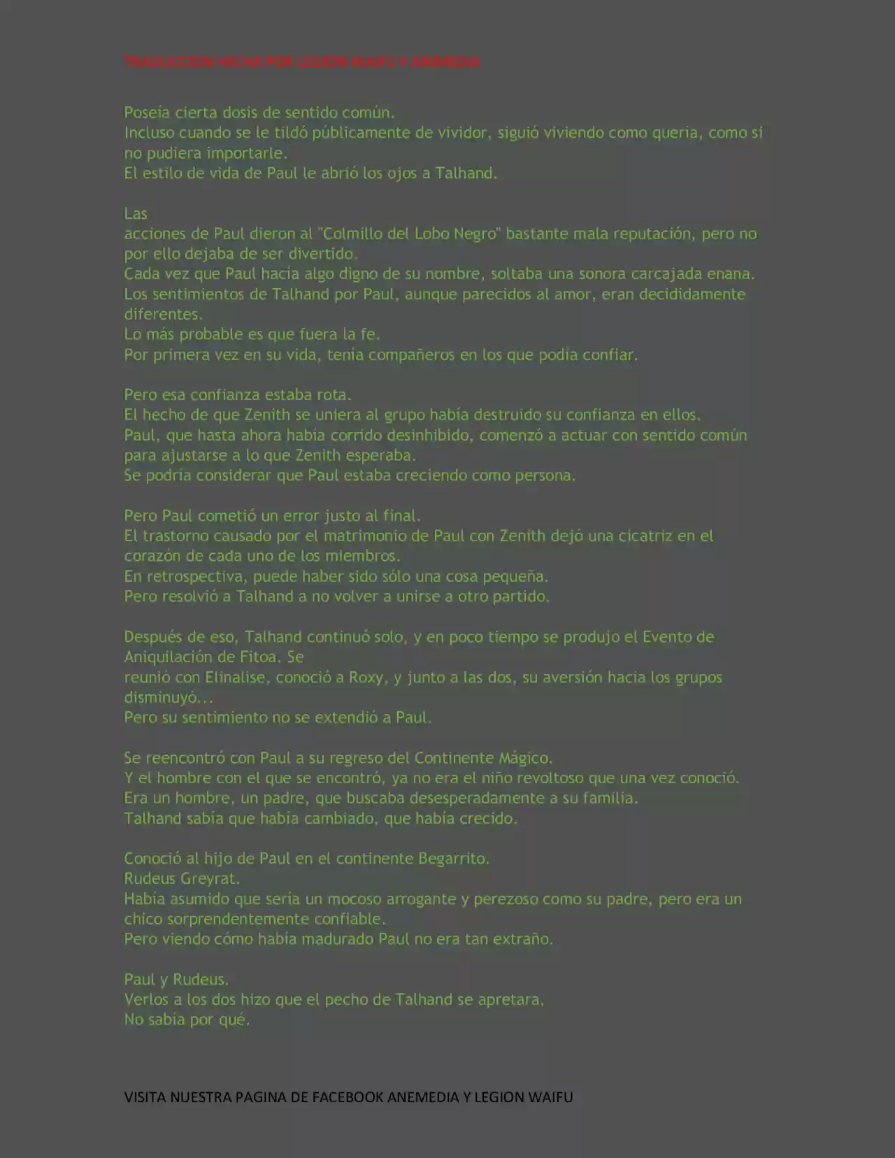 Mushoku Tensei Redundancy (Novela) - Capítulo 19 - Página 7 - LectorTMOo