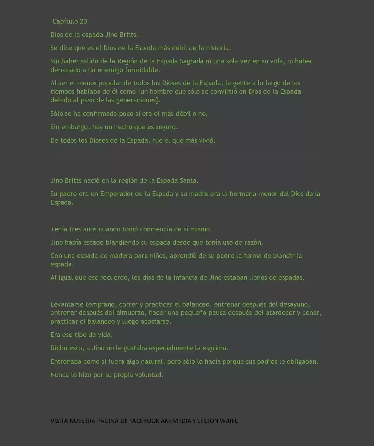 Mushoku Tensei Redundancy (Novela) - Capítulo 20 - Página 2 - LectorTMOo