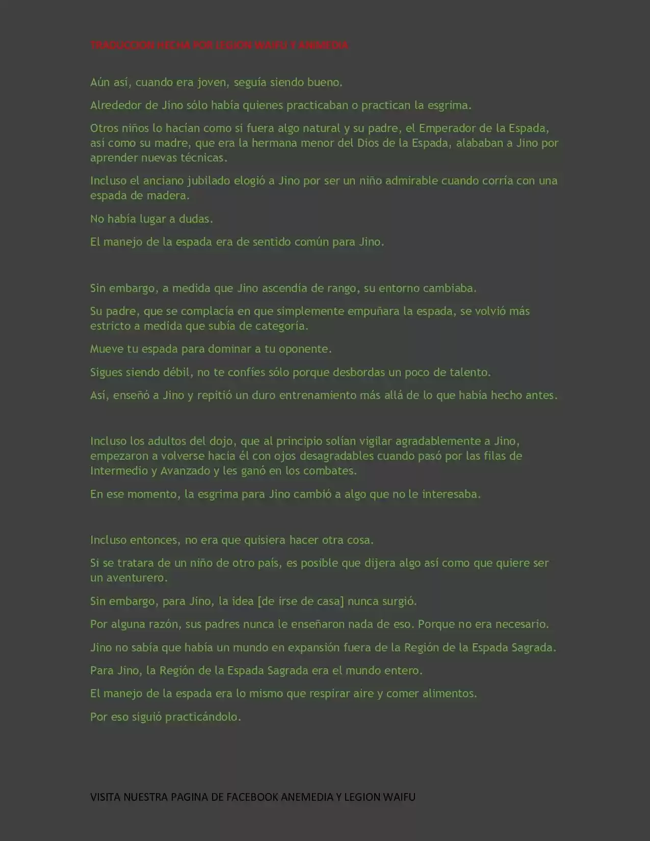 Mushoku Tensei Redundancy (Novela) - Capítulo 20 - Página 3 - LectorTMOo