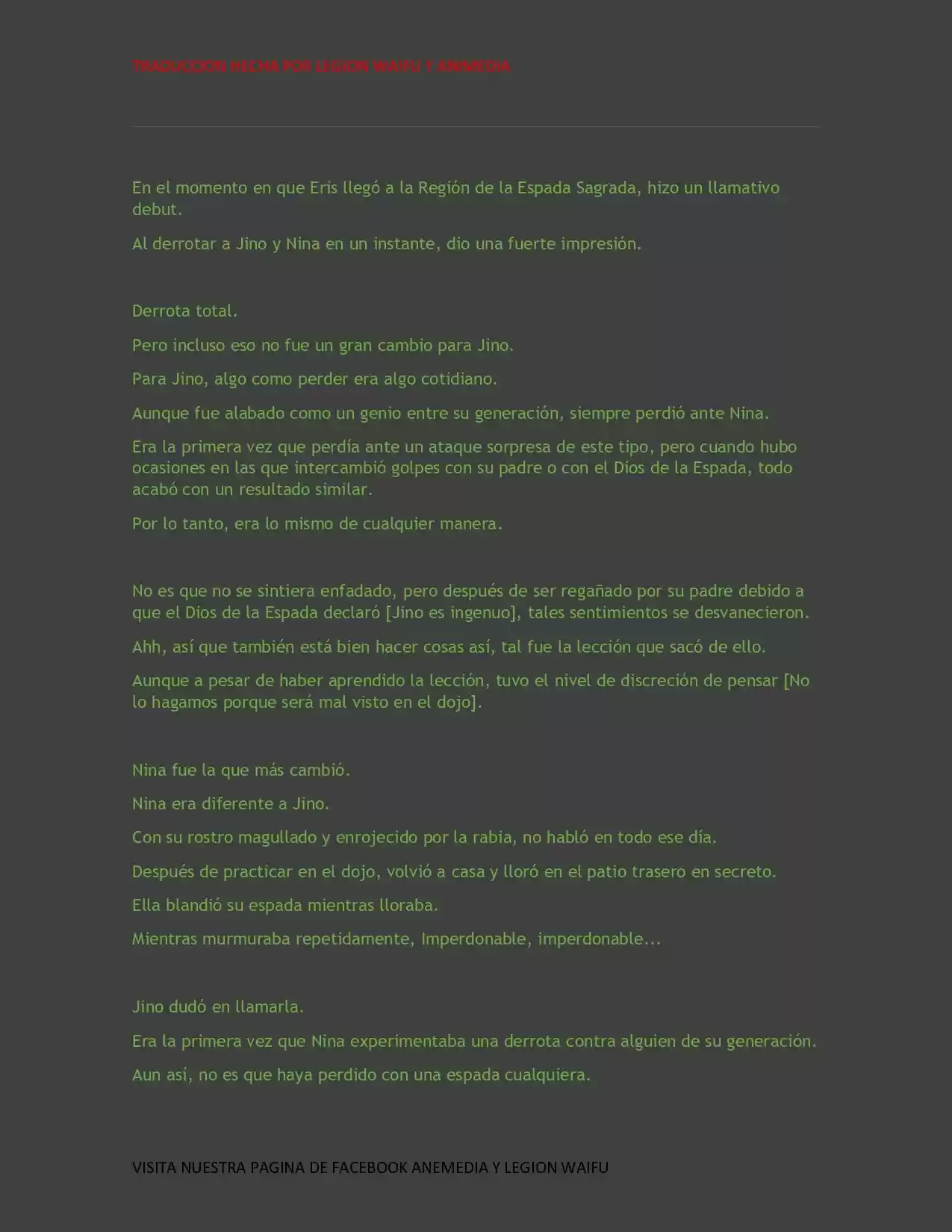 Mushoku Tensei Redundancy (Novela) - Capítulo 20 - Página 7 - LectorTMOo