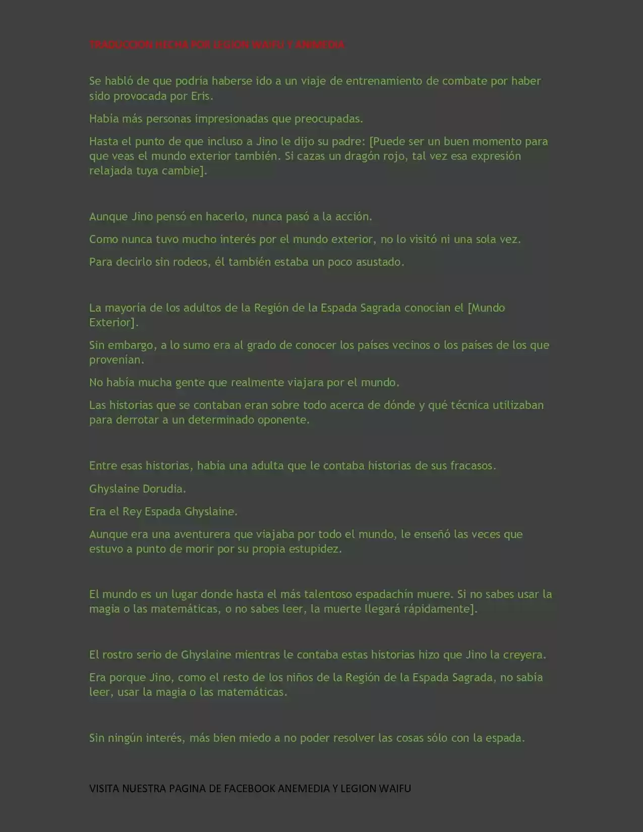 Mushoku Tensei Redundancy (Novela) - Capítulo 20 - Página 9 - LectorTMOo