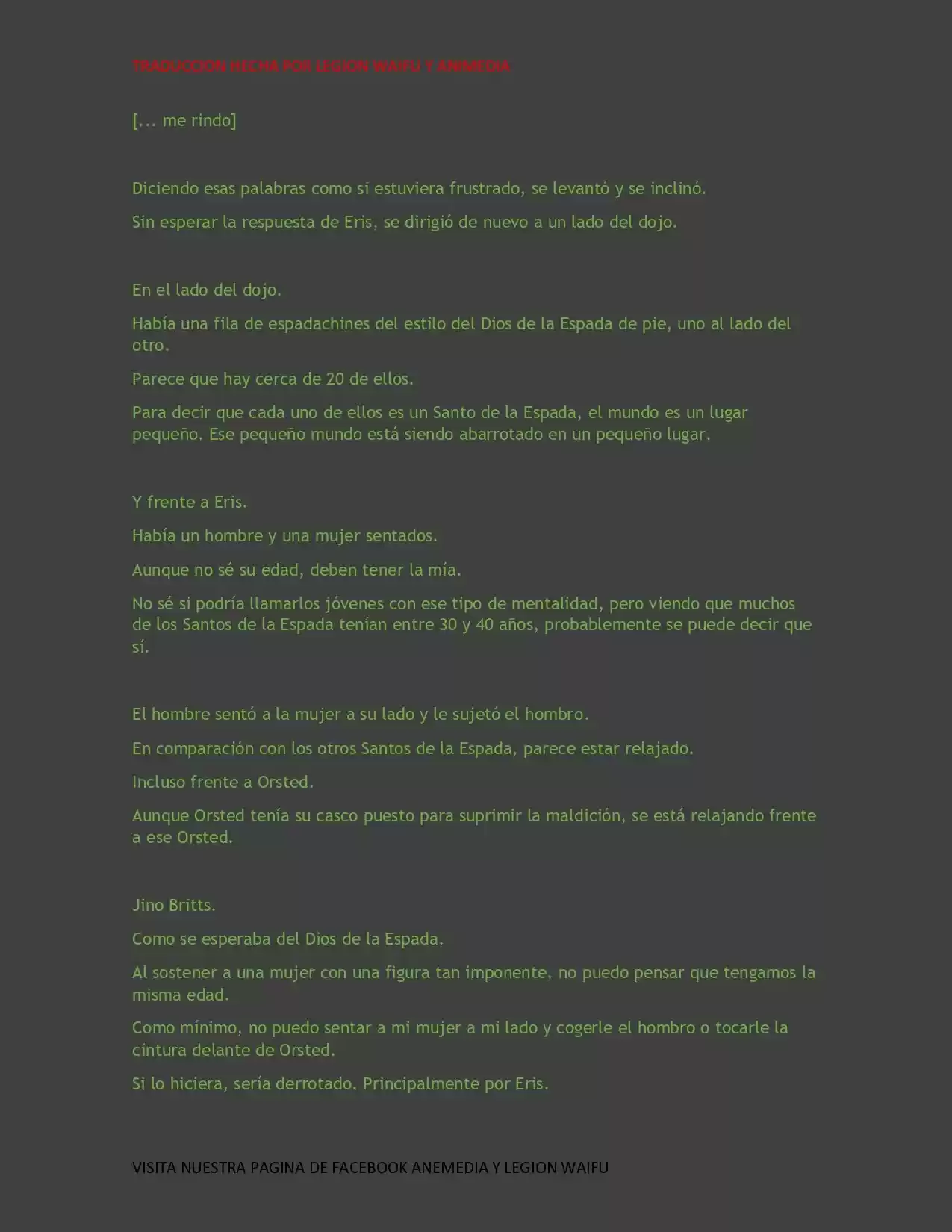 Mushoku Tensei Redundancy (Novela) - Capítulo 21 - Página 3 - LectorTMOo