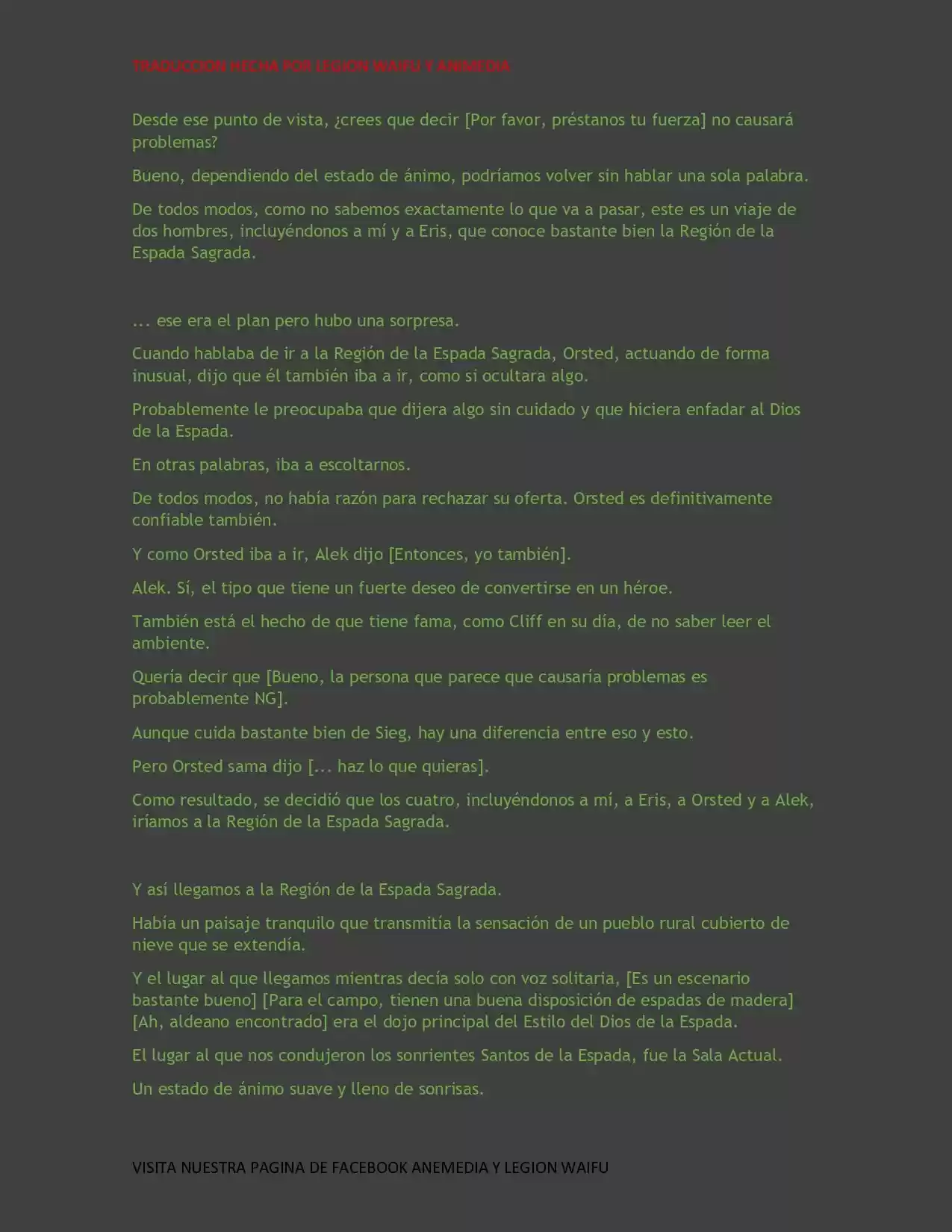 Mushoku Tensei Redundancy (Novela) - Capítulo 21 - Página 5 - LectorTMOo