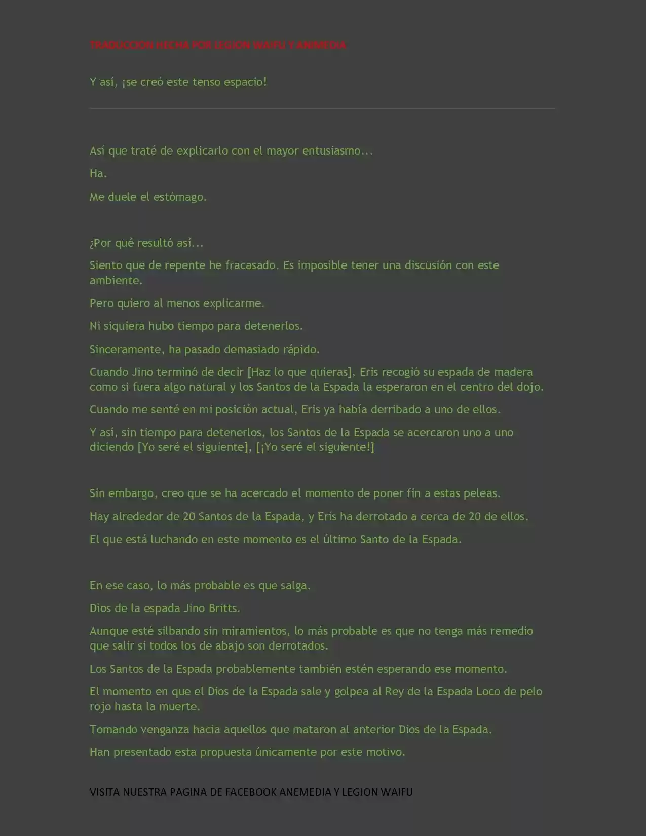 Mushoku Tensei Redundancy (Novela) - Capítulo 21 - Página 7 - LectorTMOo
