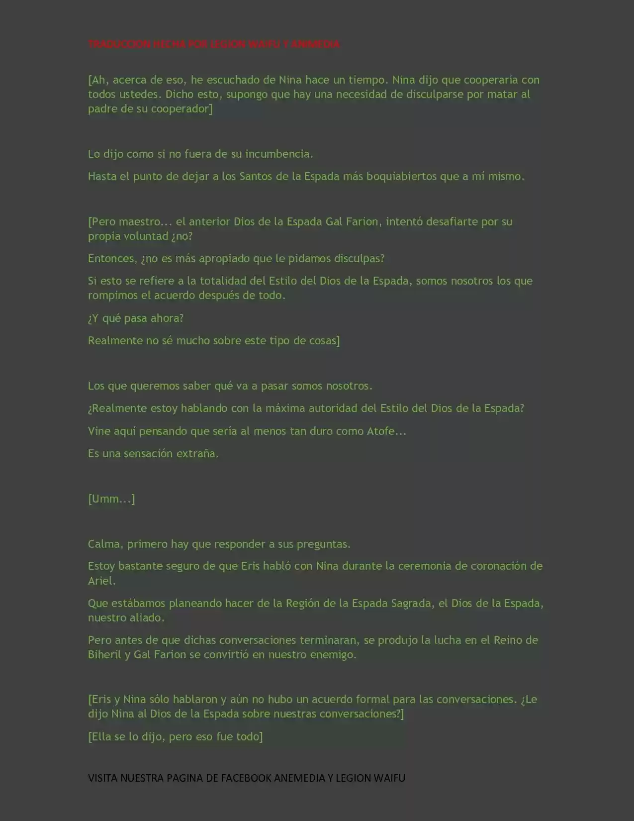Mushoku Tensei Redundancy (Novela) - Capítulo 21 - Página 11 - LectorTMOo