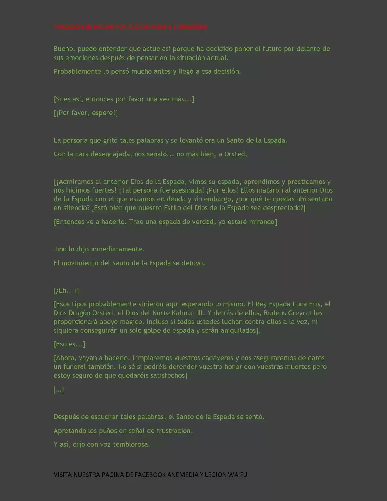 Mushoku Tensei Redundancy (Novela) - Capítulo 21 - Página 14 - LectorTMOo