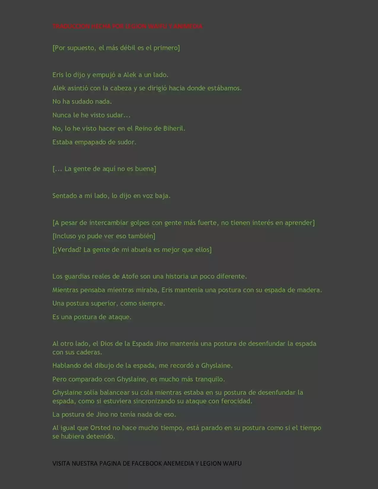 Mushoku Tensei Redundancy (Novela) - Capítulo 21 - Página 26 - LectorTMOo